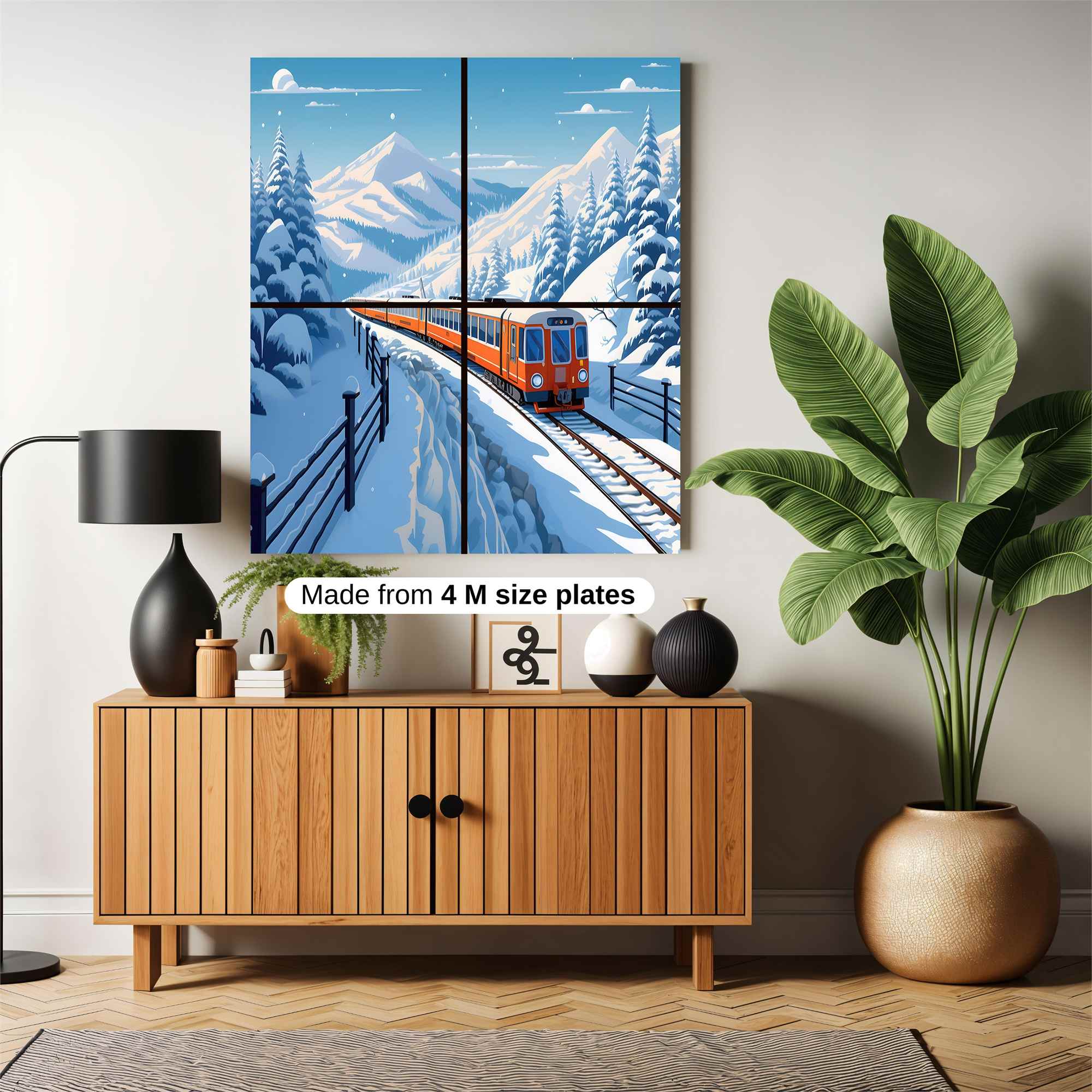 Mountain Serenity Safe Wall Magnetic / M