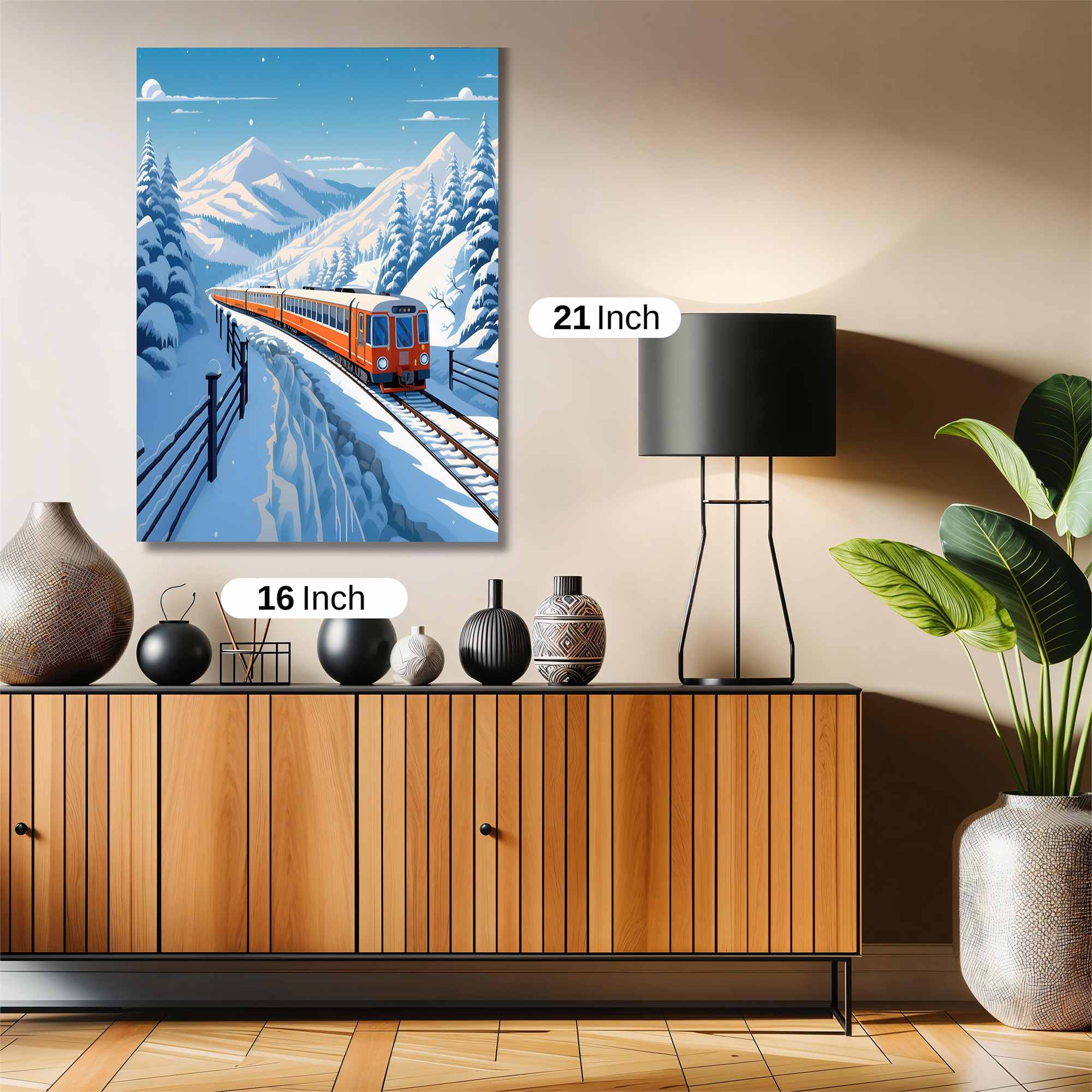 Mountain Serenity Safe Wall Magnetic / M