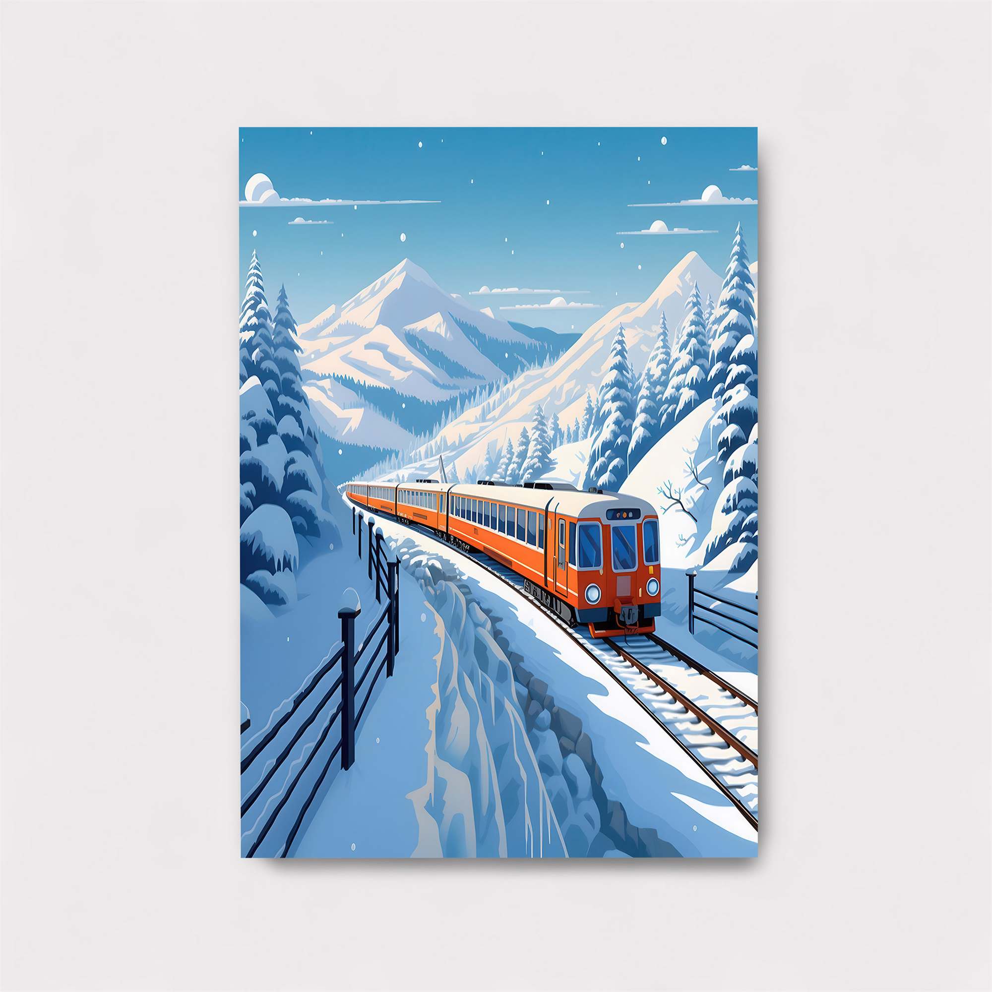 Mountain Serenity Safe Wall Magnetic / M