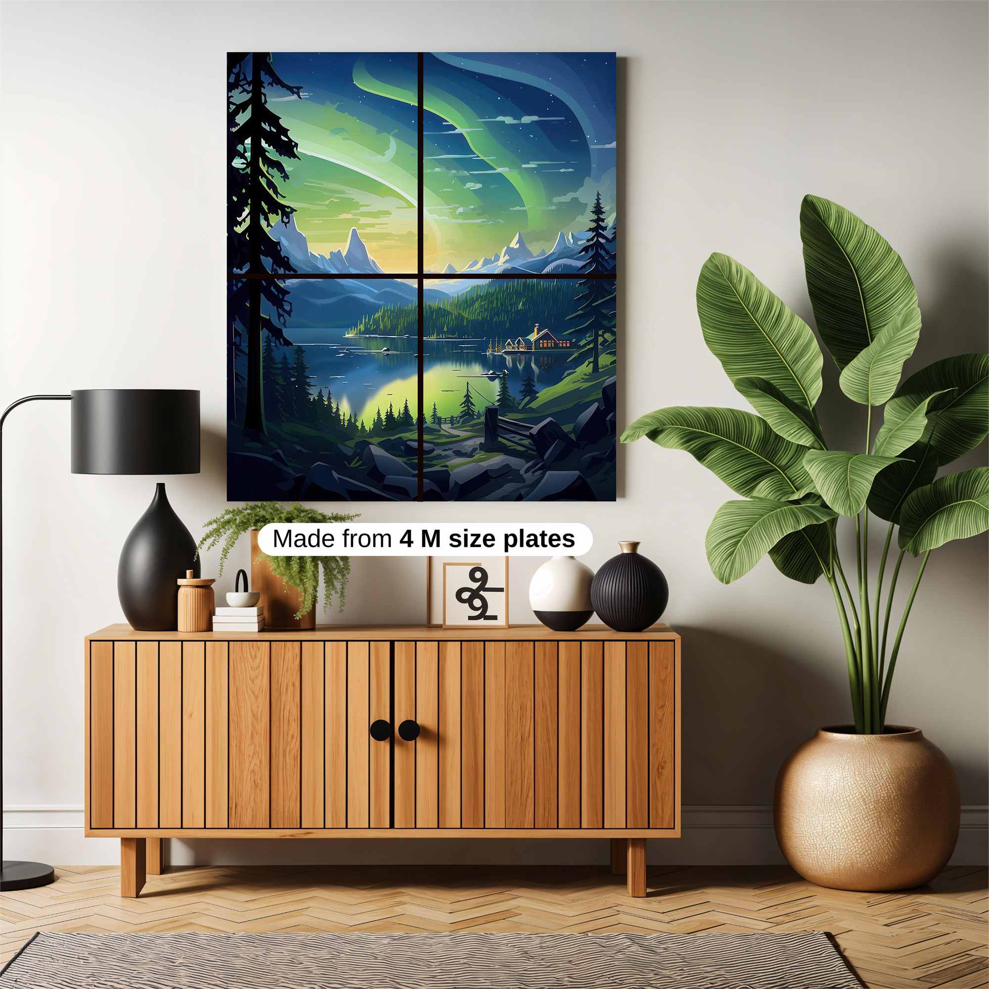 Aurora Tranquility Safe Wall Magnetic / M