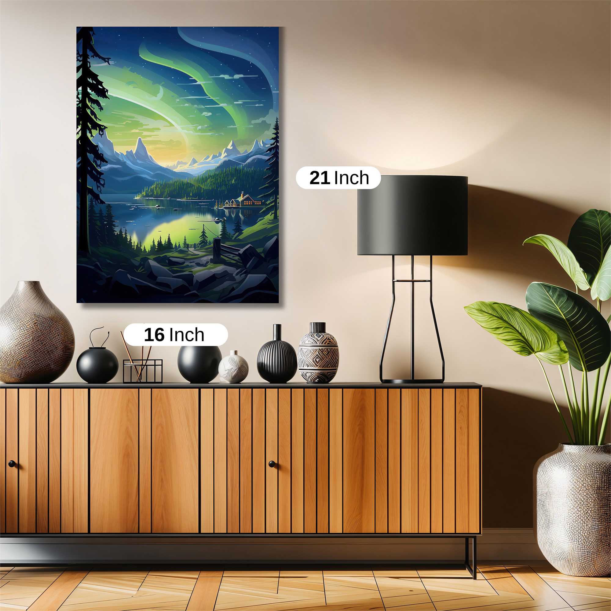 Aurora Tranquility Safe Wall Magnetic / M