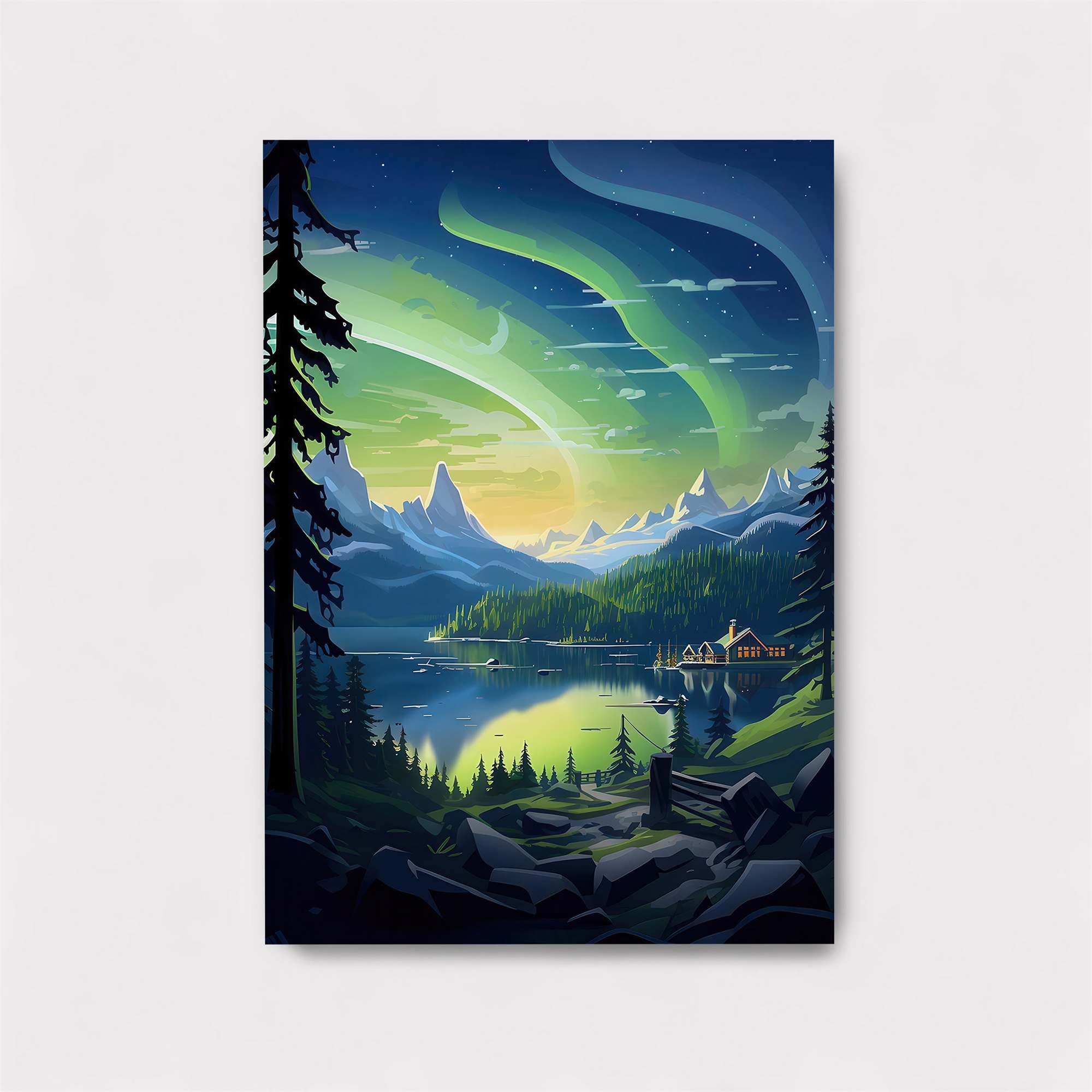 Aurora Tranquility Safe Wall Magnetic / M