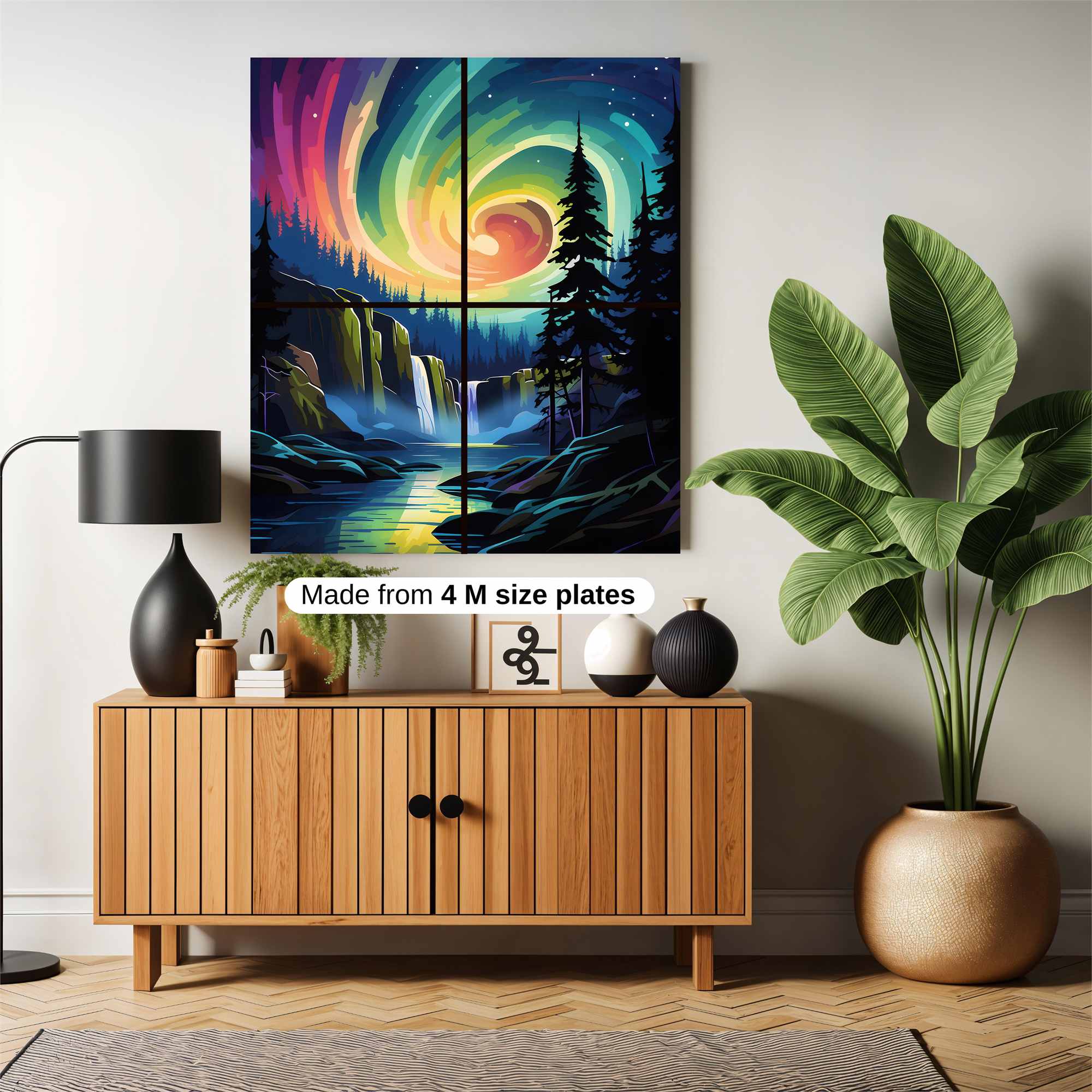 Aurora Whimsy Safe Wall Magnetic / M