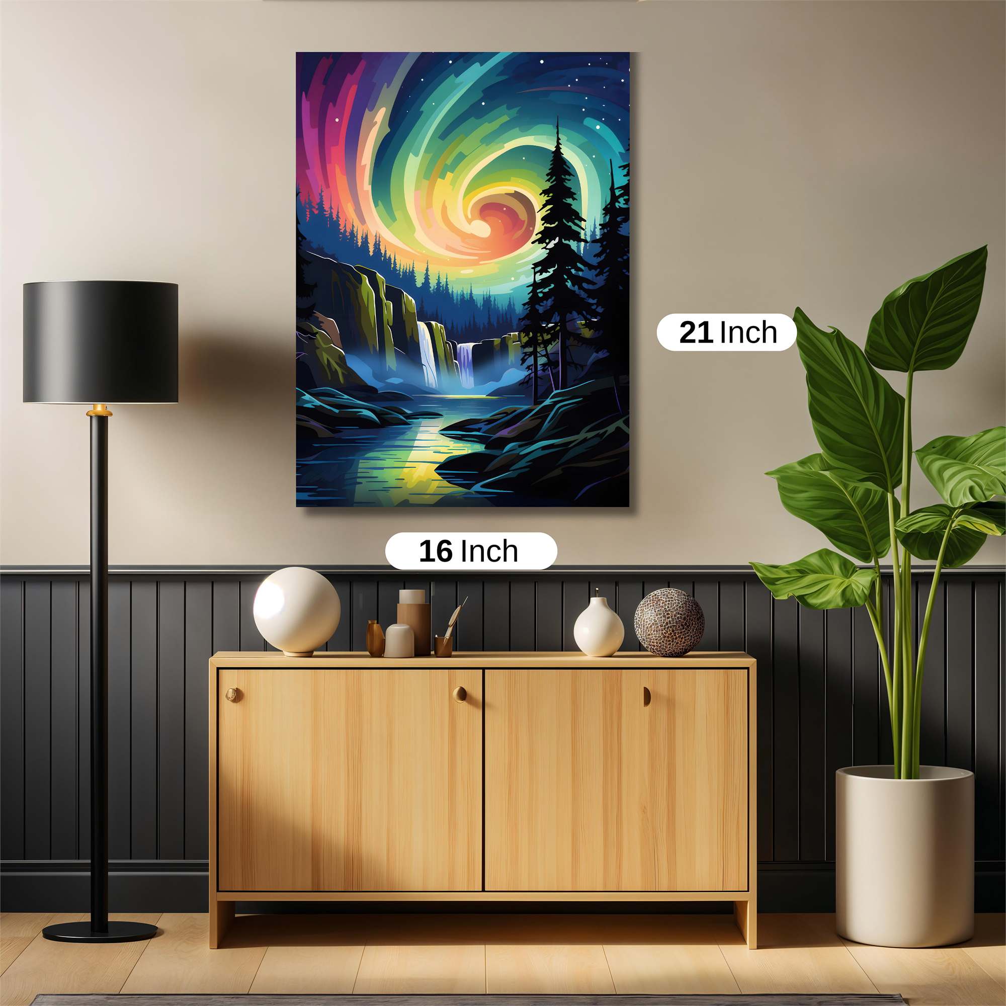 Aurora Whimsy Safe Wall Magnetic / M