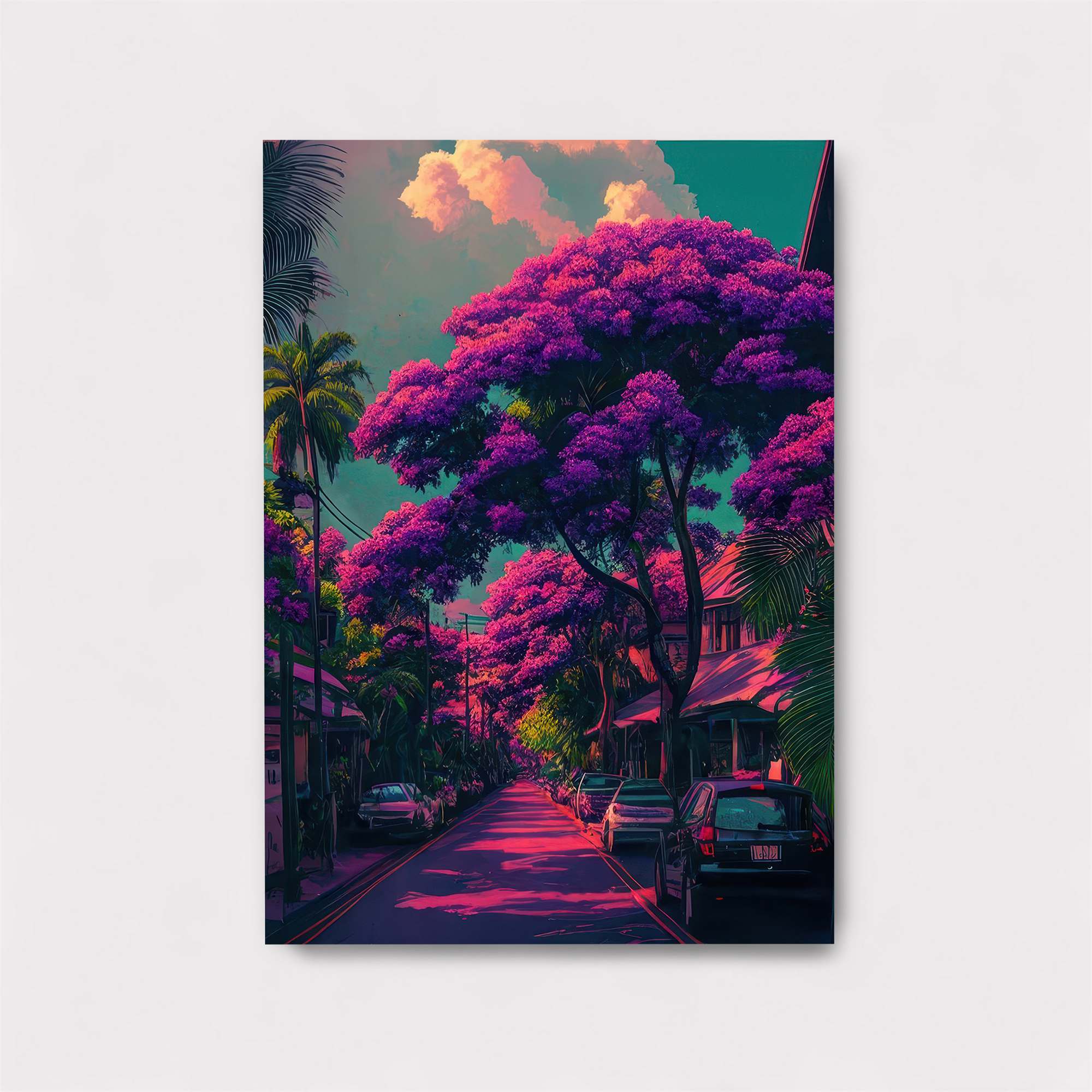Jacaranda Dream Safe Wall Magnetic / M