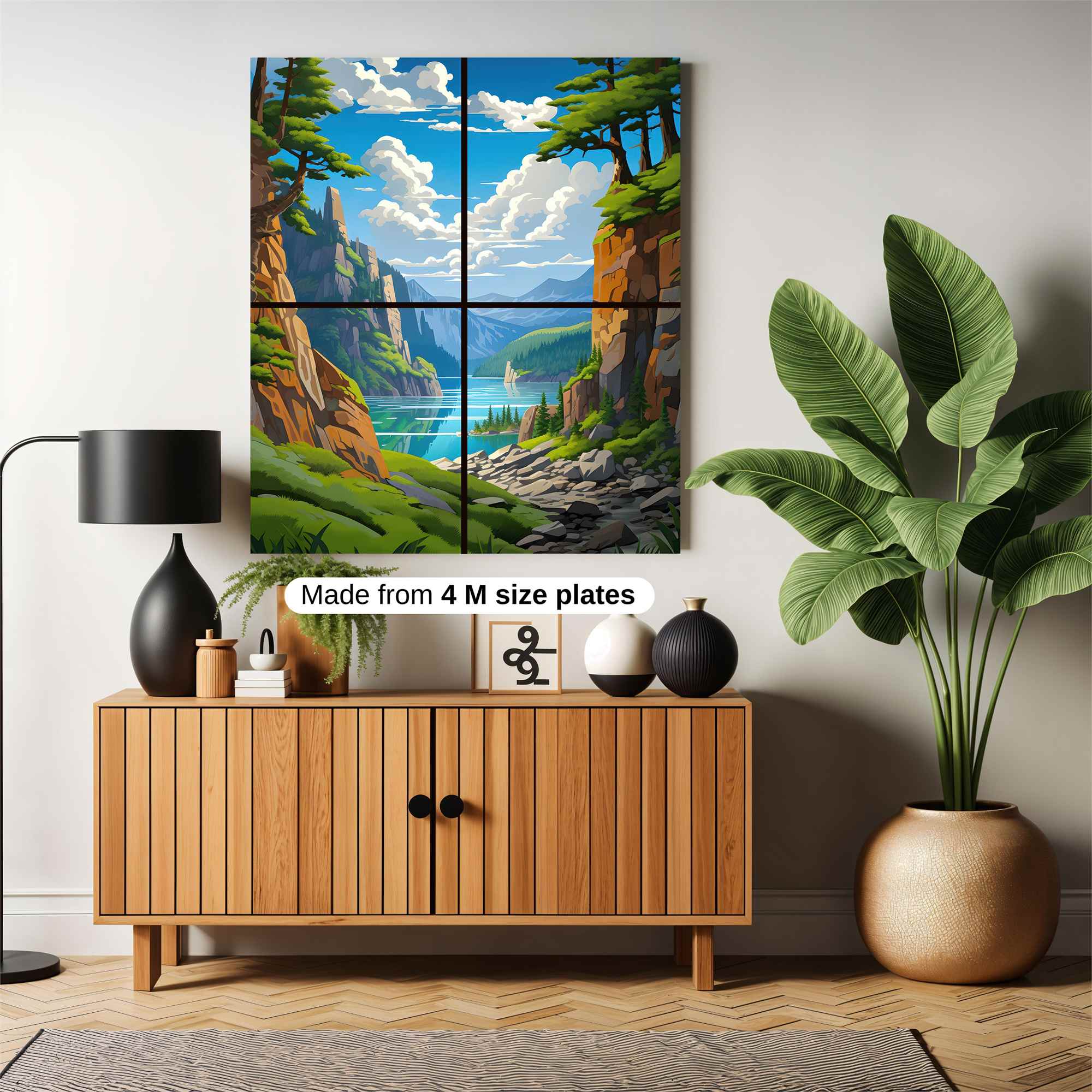 Canyon Serenity Safe Wall Magnetic / M