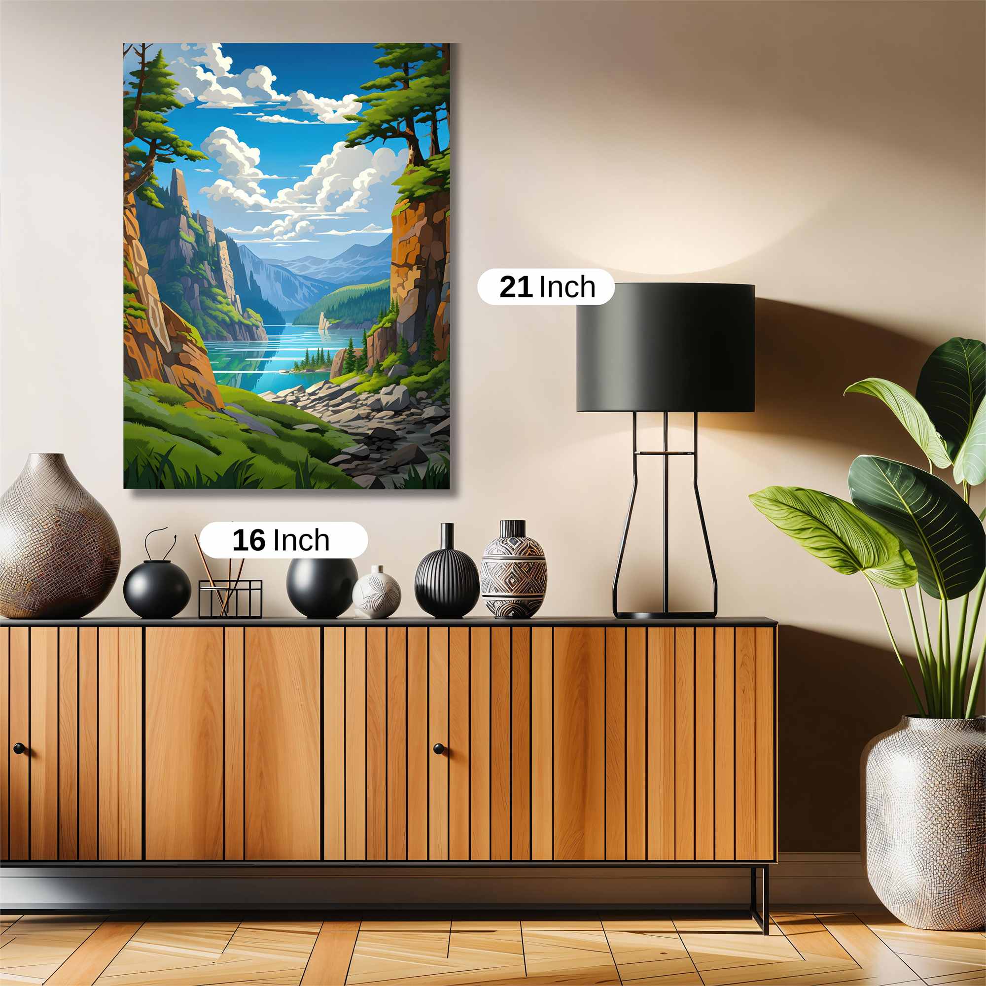 Canyon Serenity Safe Wall Magnetic / M