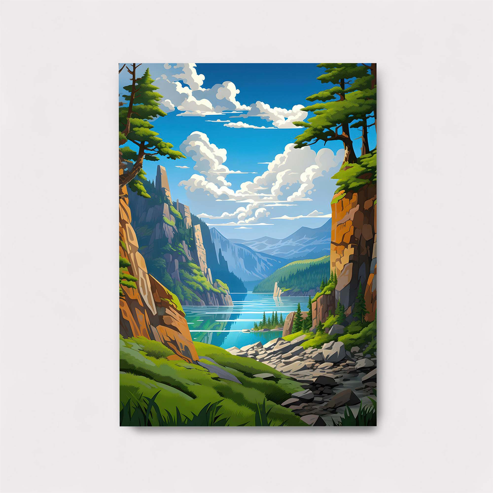 Canyon Serenity Safe Wall Magnetic / M