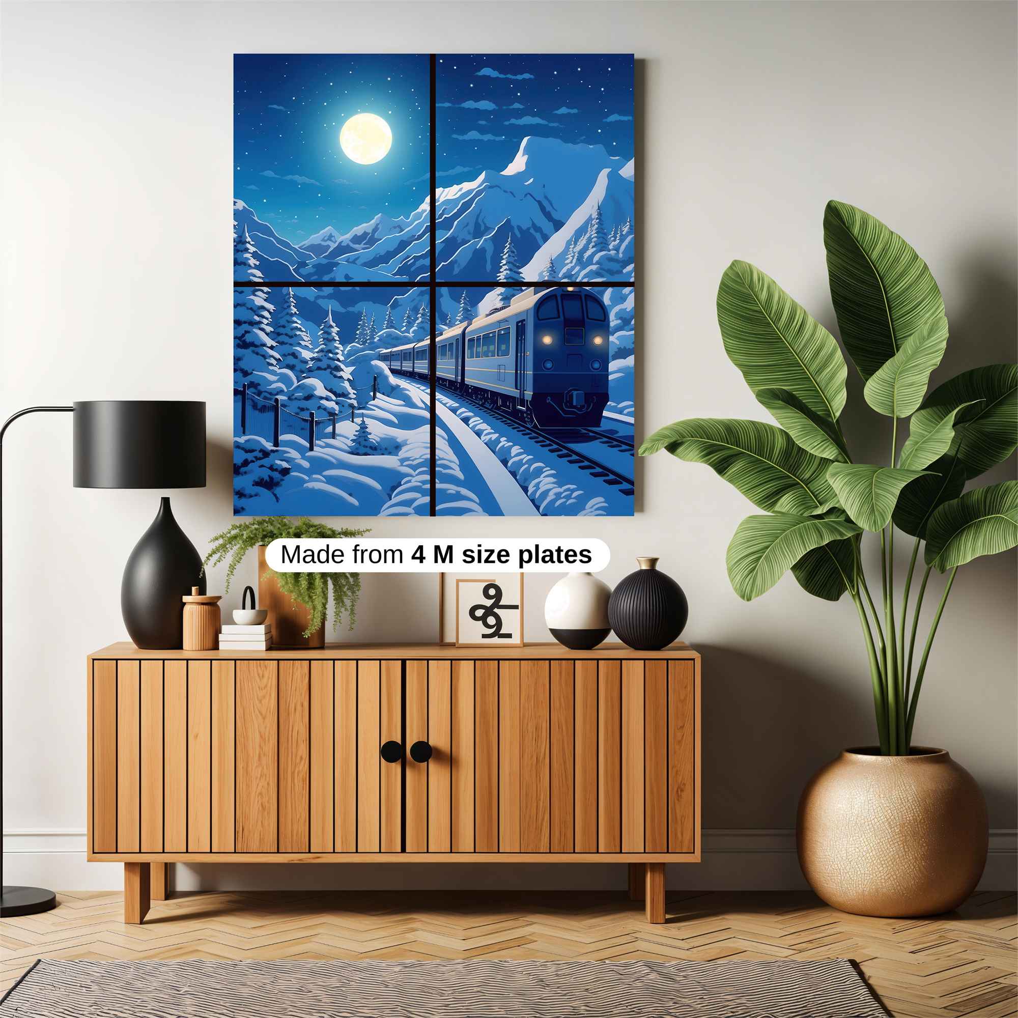 Moonlit Journey Safe Wall Magnetic / M