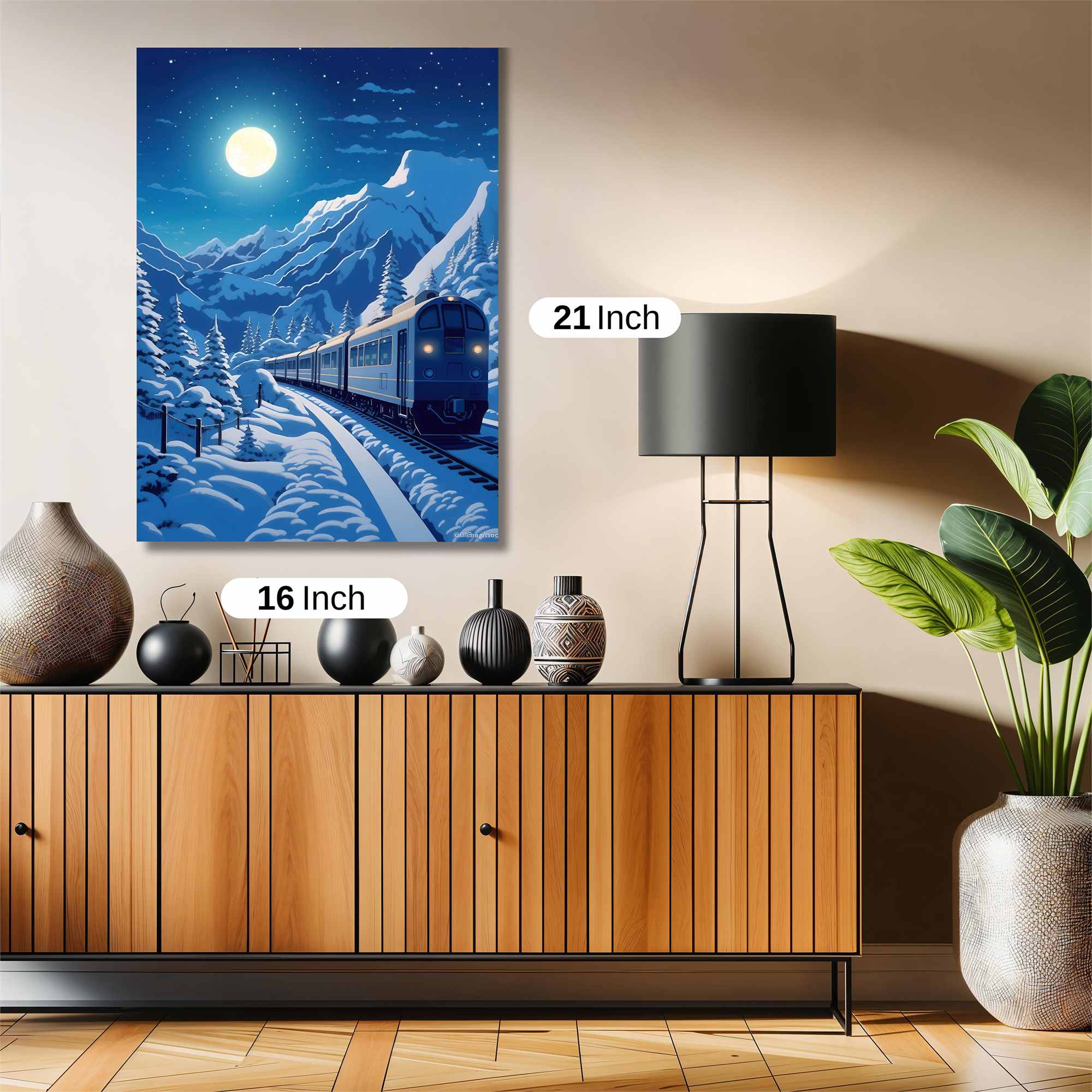 Moonlit Journey Safe Wall Magnetic / M