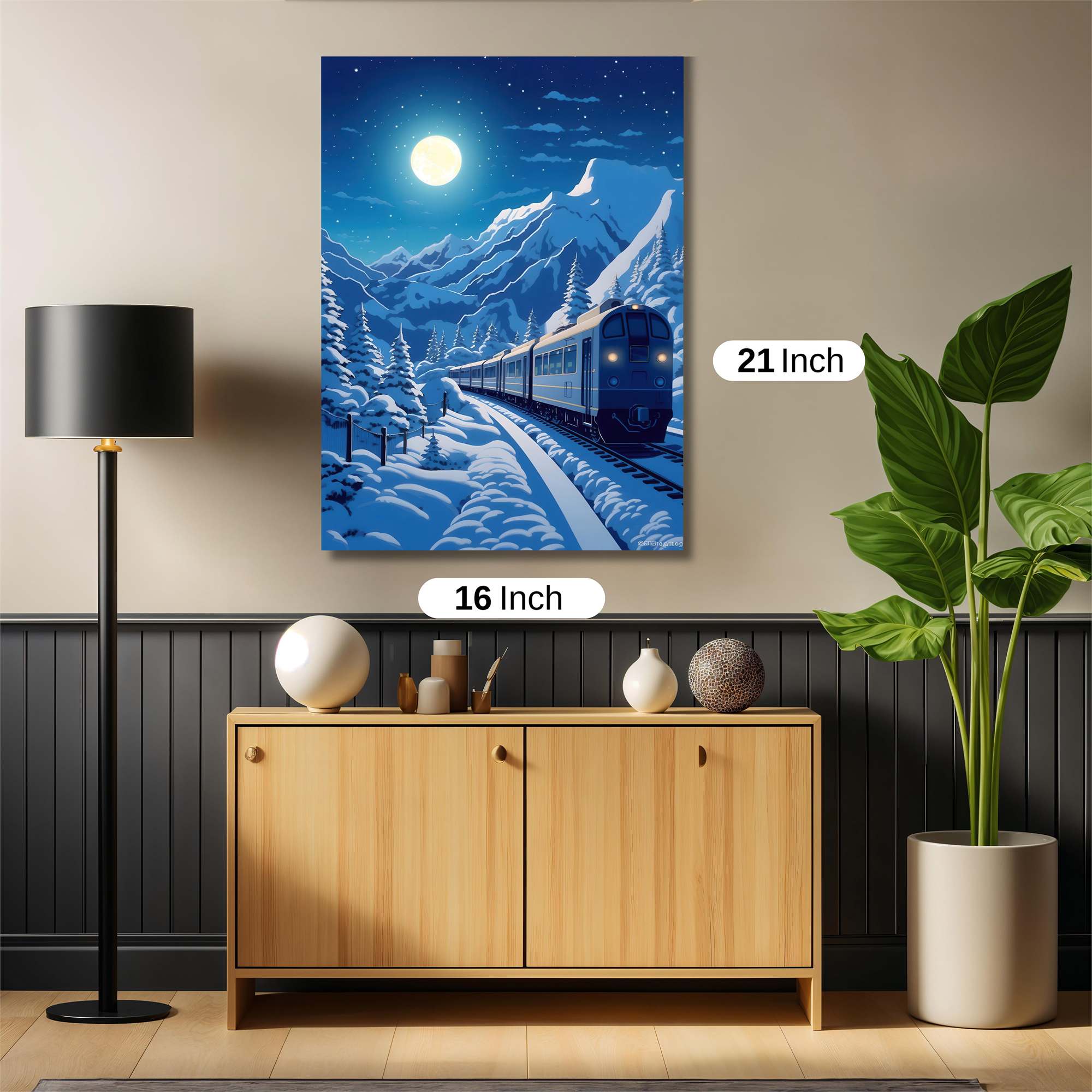 Moonlit Journey Safe Wall Magnetic / M