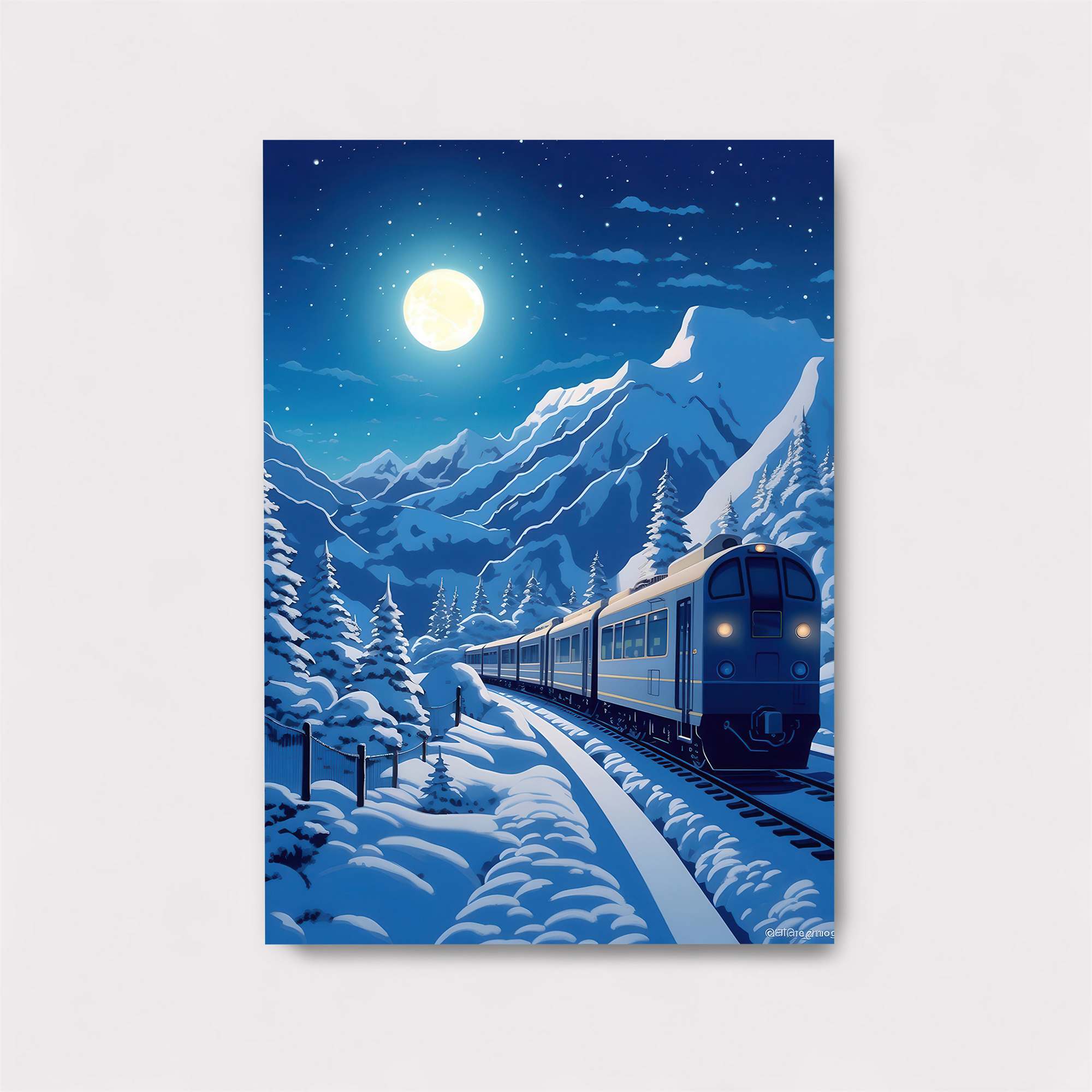 Moonlit Journey Safe Wall Magnetic / M