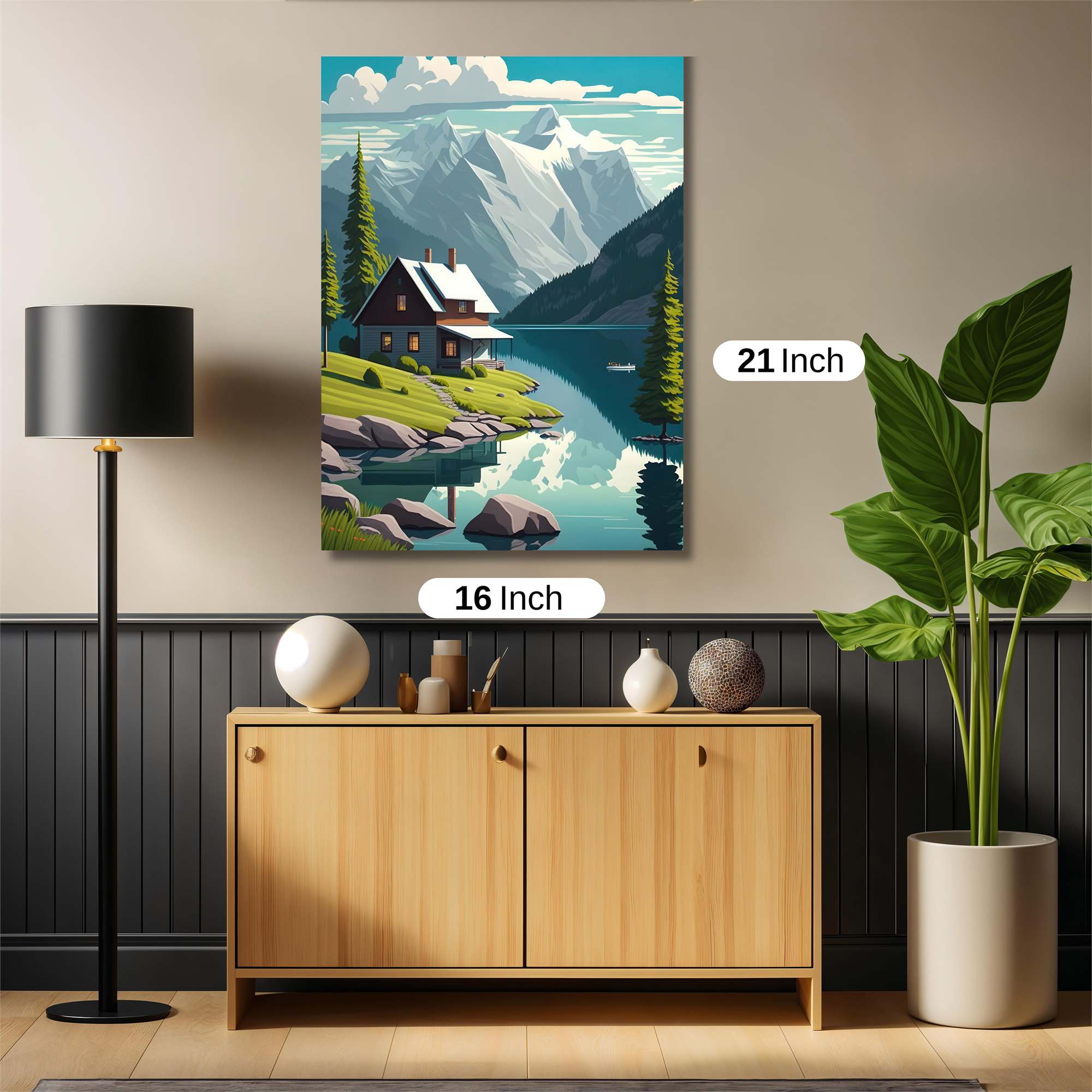 Alpine Serenity Safe Wall Magnetic / M