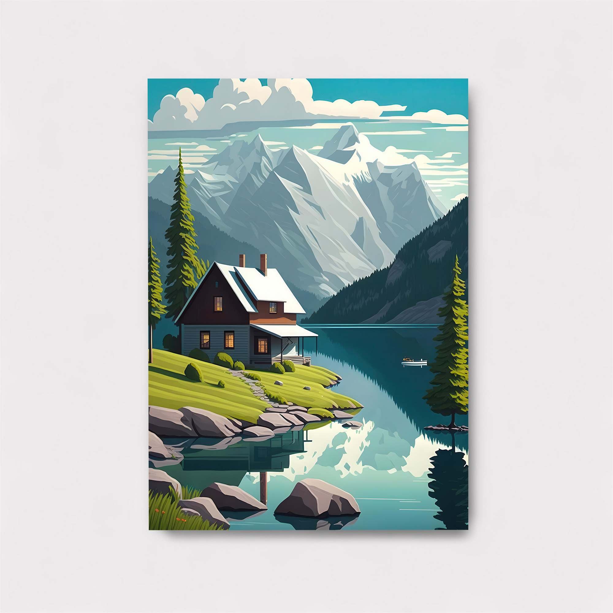 Alpine Serenity Safe Wall Magnetic / M