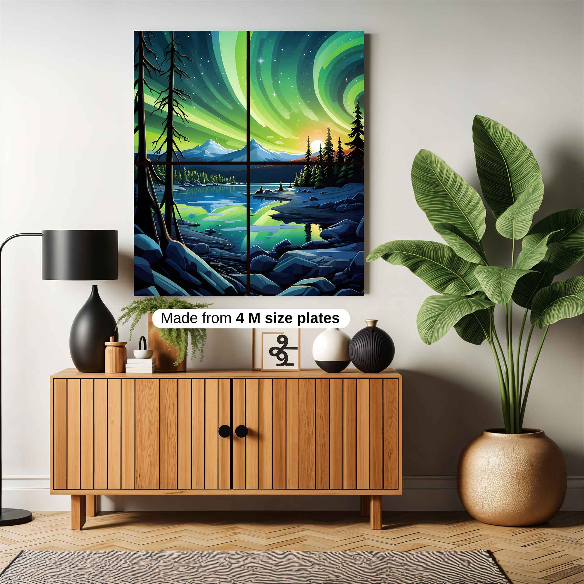 Aurora Tranquil Safe Wall Magnetic / M