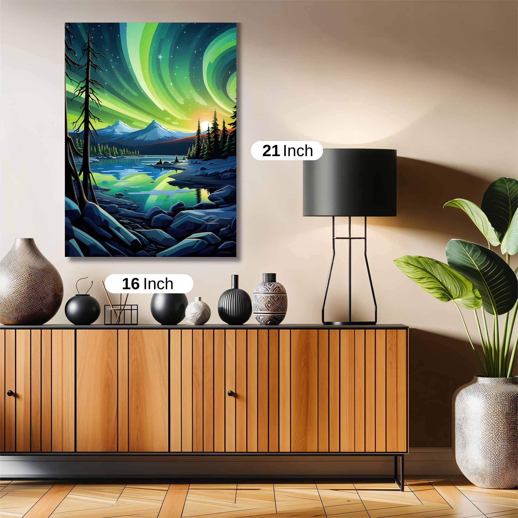 Aurora Tranquil Safe Wall Magnetic / M