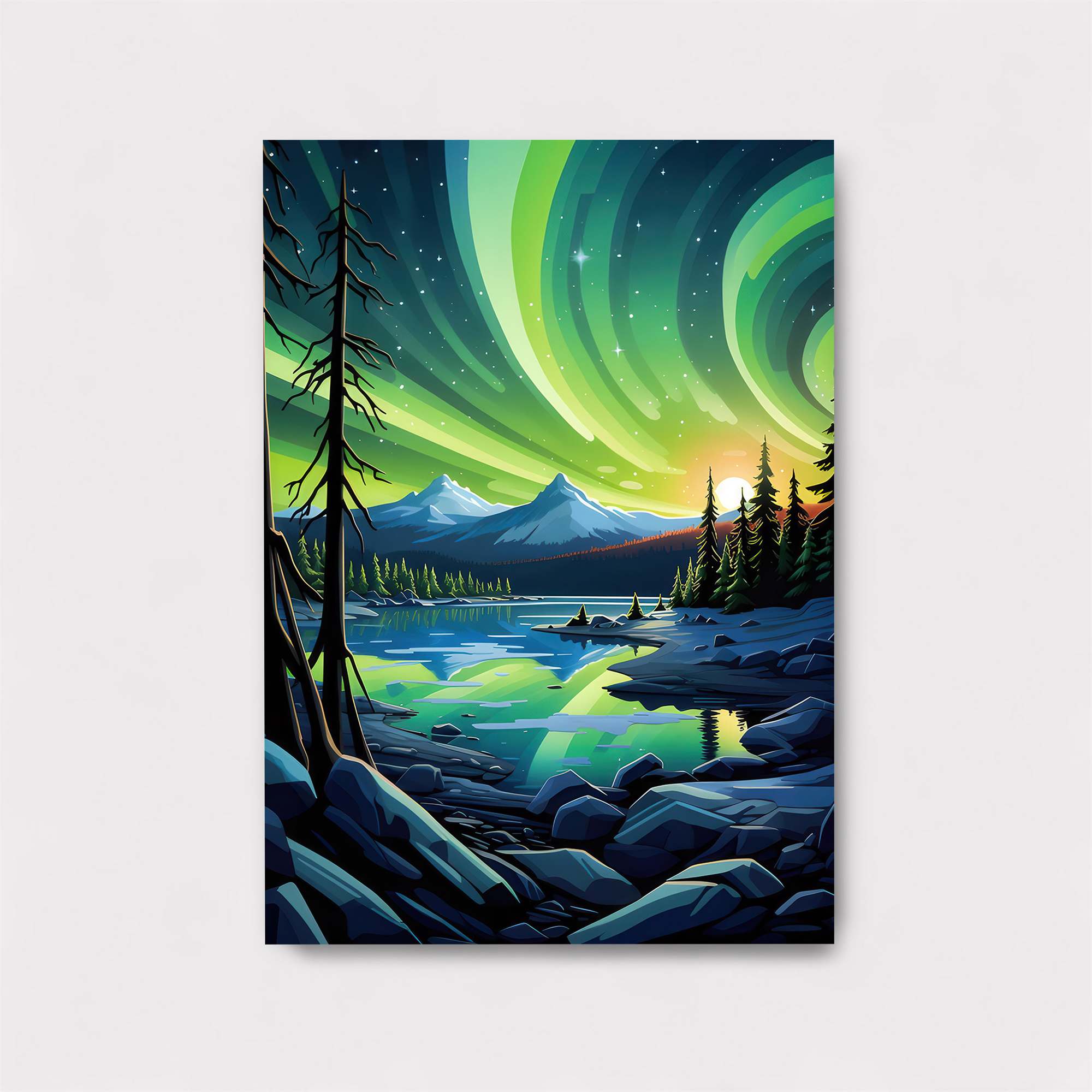 Aurora Tranquil Safe Wall Magnetic / M