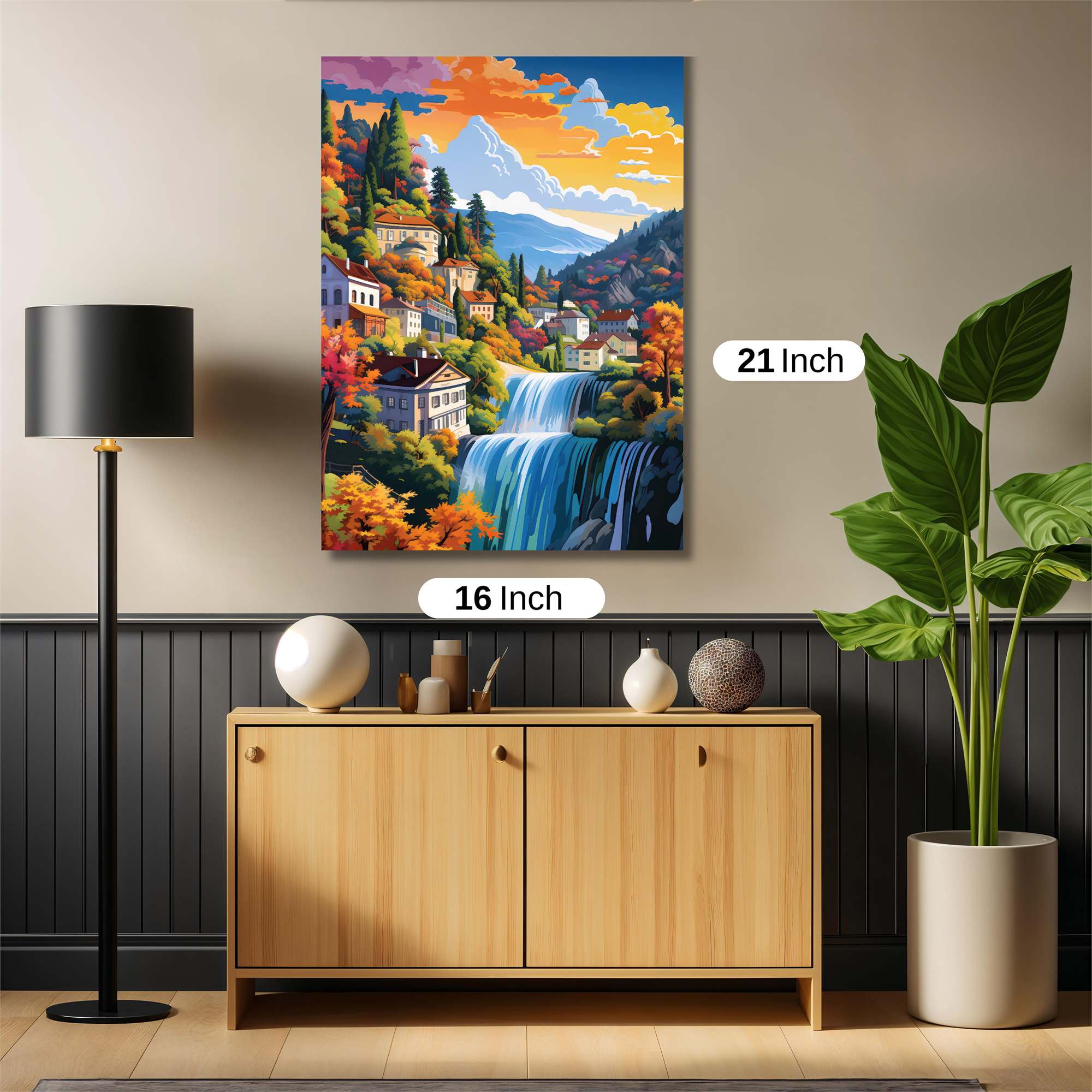 Autumn Serenity Safe Wall Magnetic / M