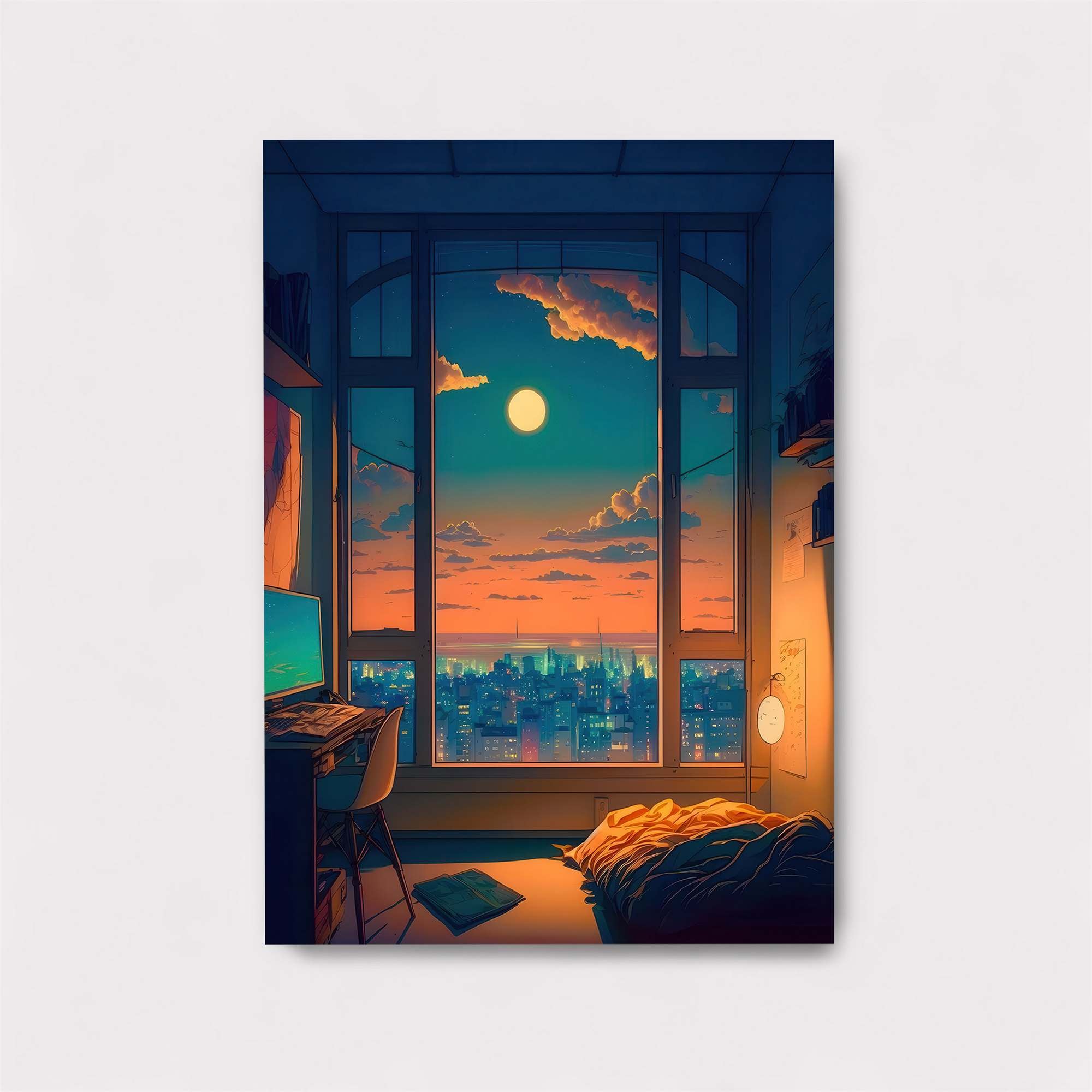Moonlit Serenity Safe Wall Magnetic / M