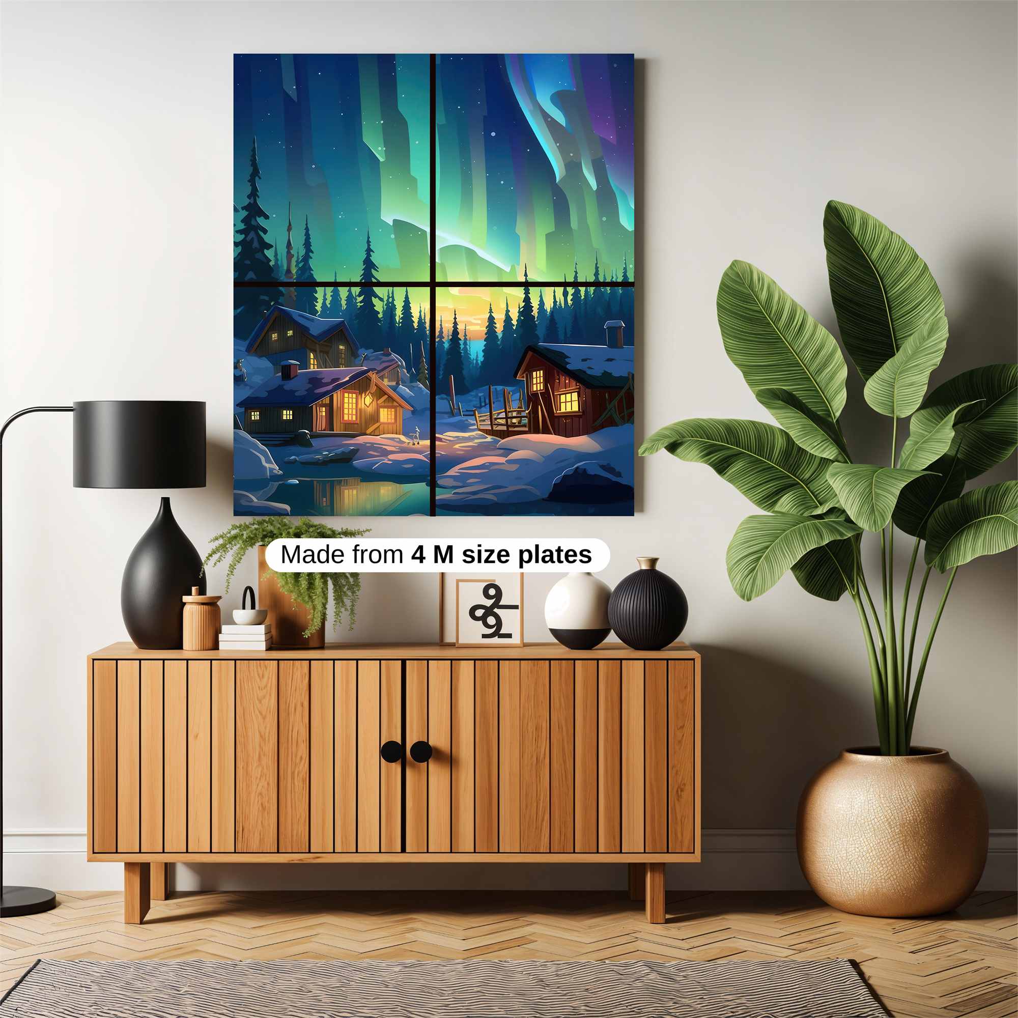 Aurora Tranquil Safe Wall Magnetic / M