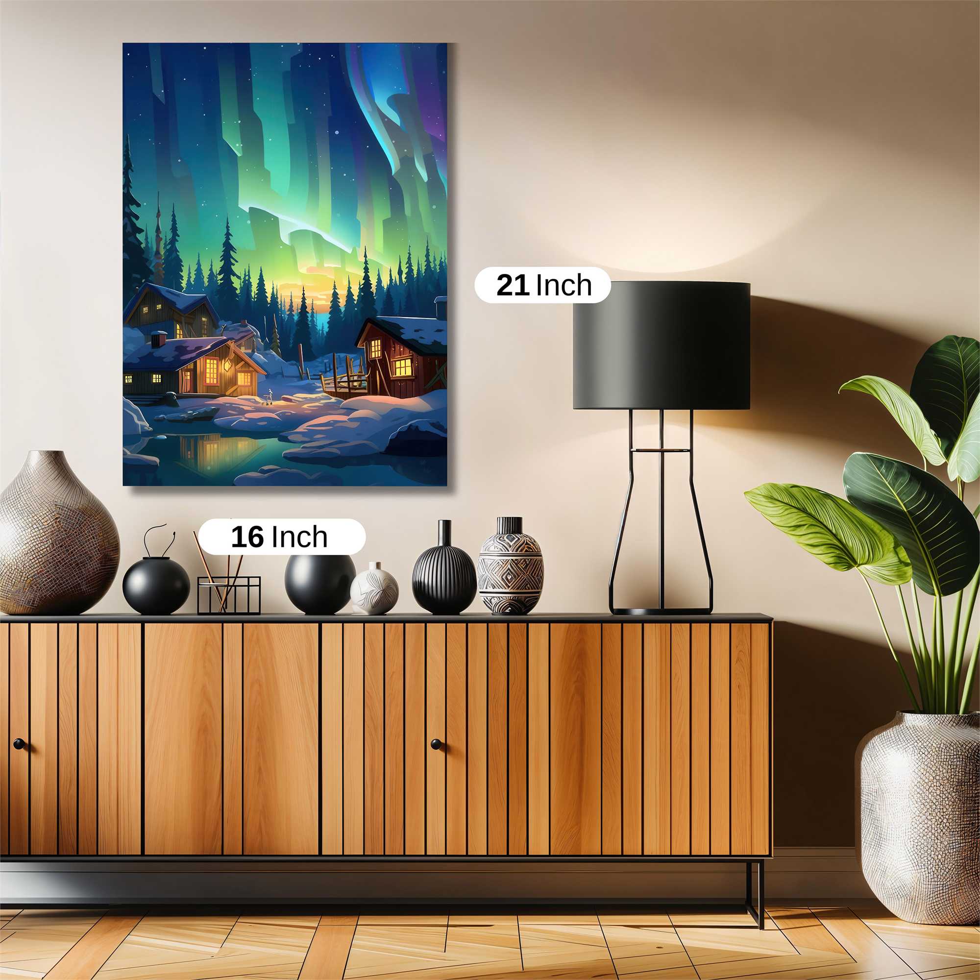 Aurora Tranquil Safe Wall Magnetic / M