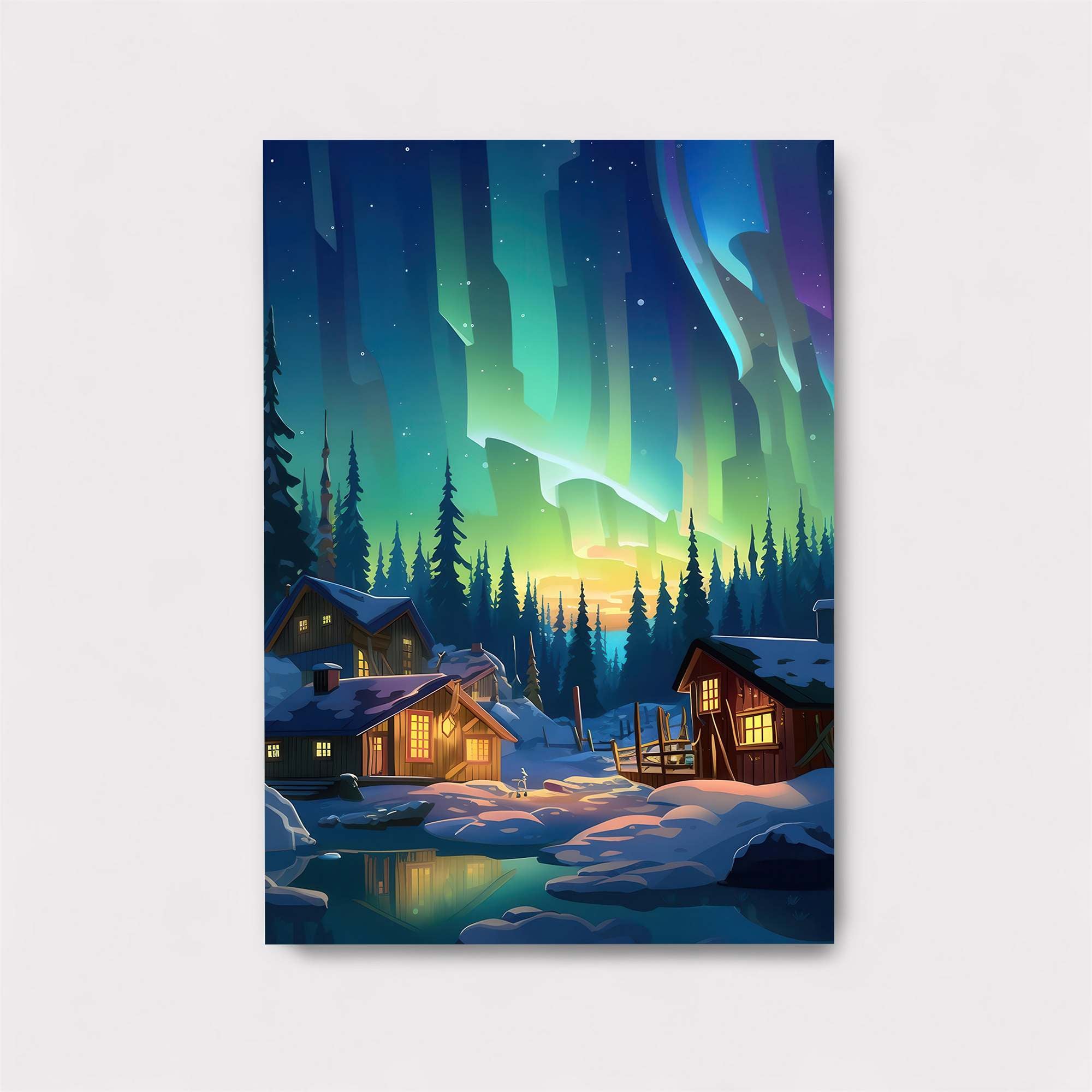 Aurora Tranquil Safe Wall Magnetic / M