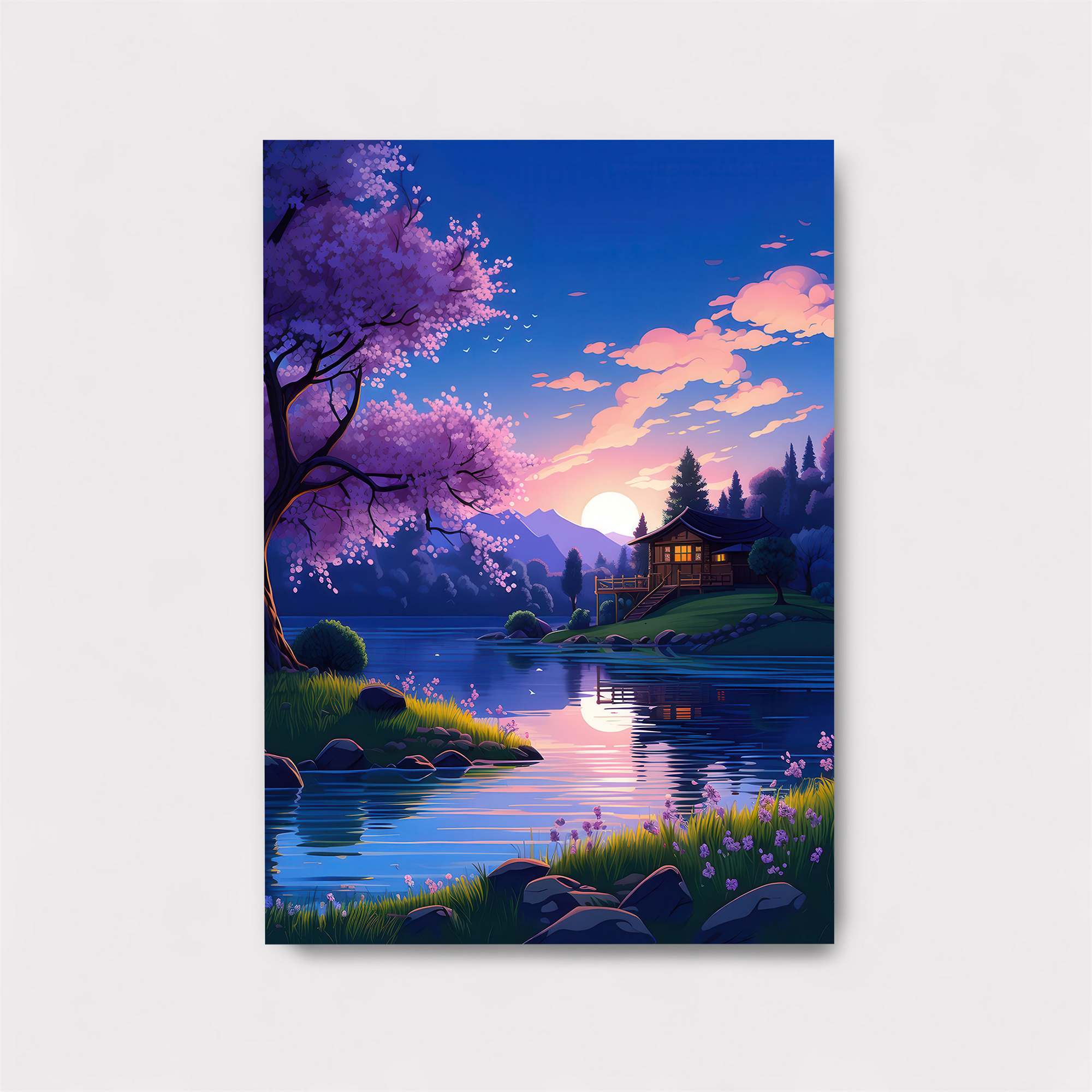 Moonlit Serenity Safe Wall Magnetic / M