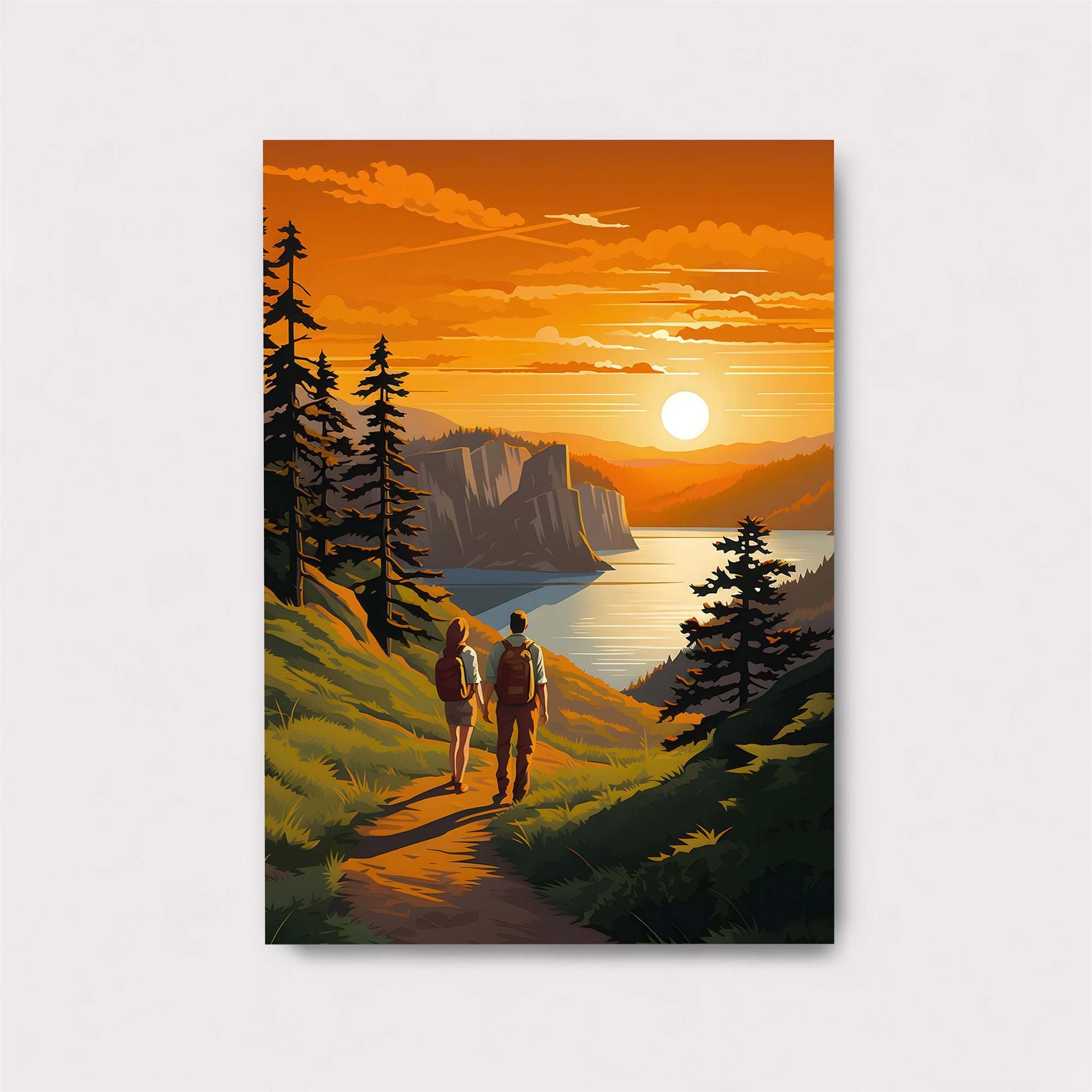 Sunset Serenity Safe Wall Magnetic / M
