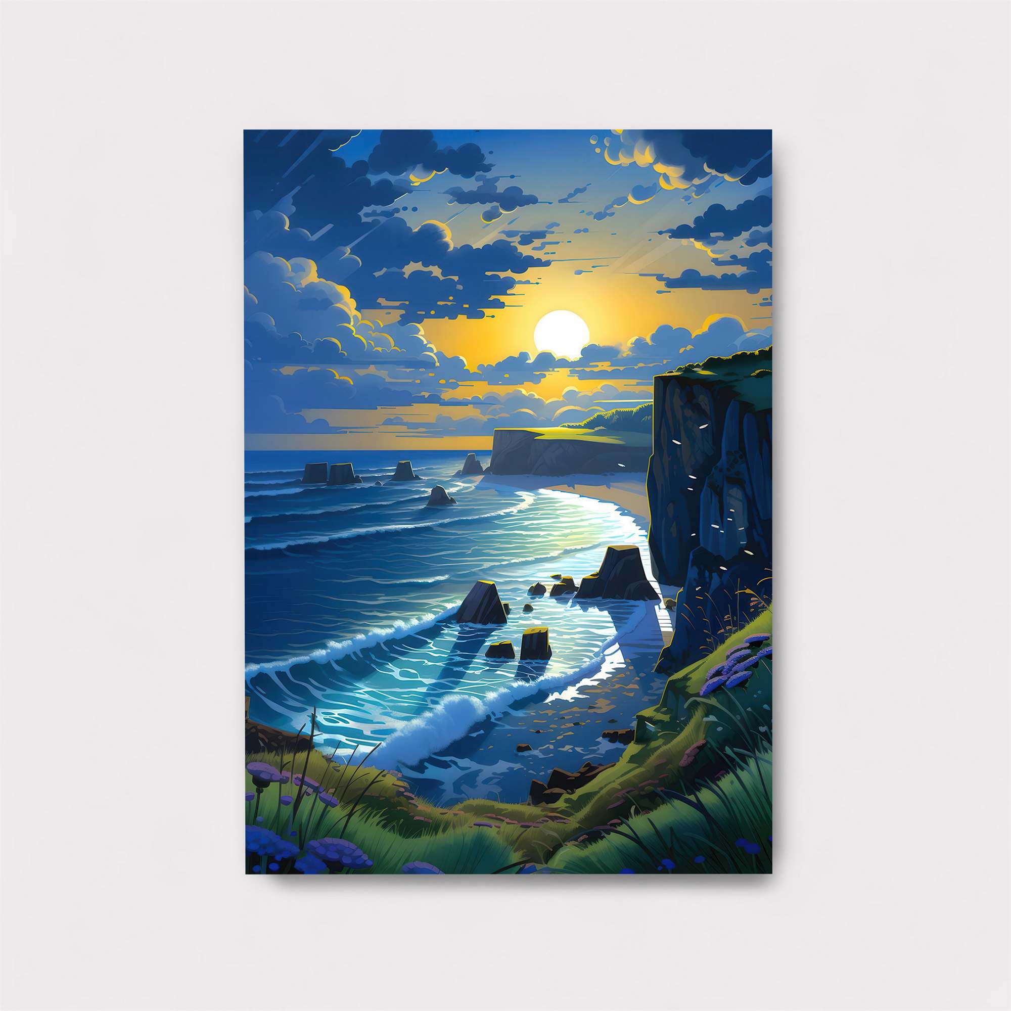 Sunset Serenity Safe Wall Magnetic / M