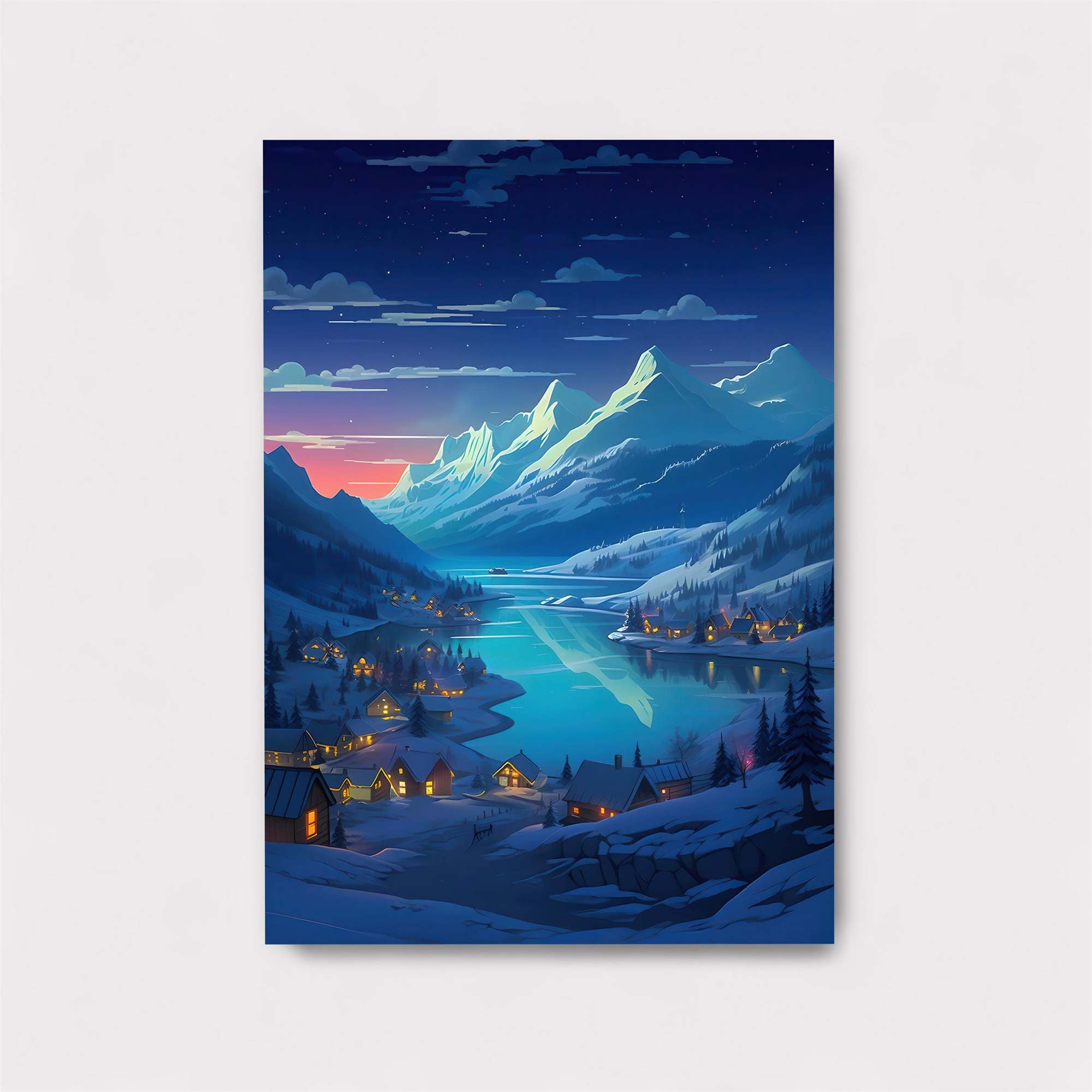 Alpine Tranquility Safe Wall Magnetic / M