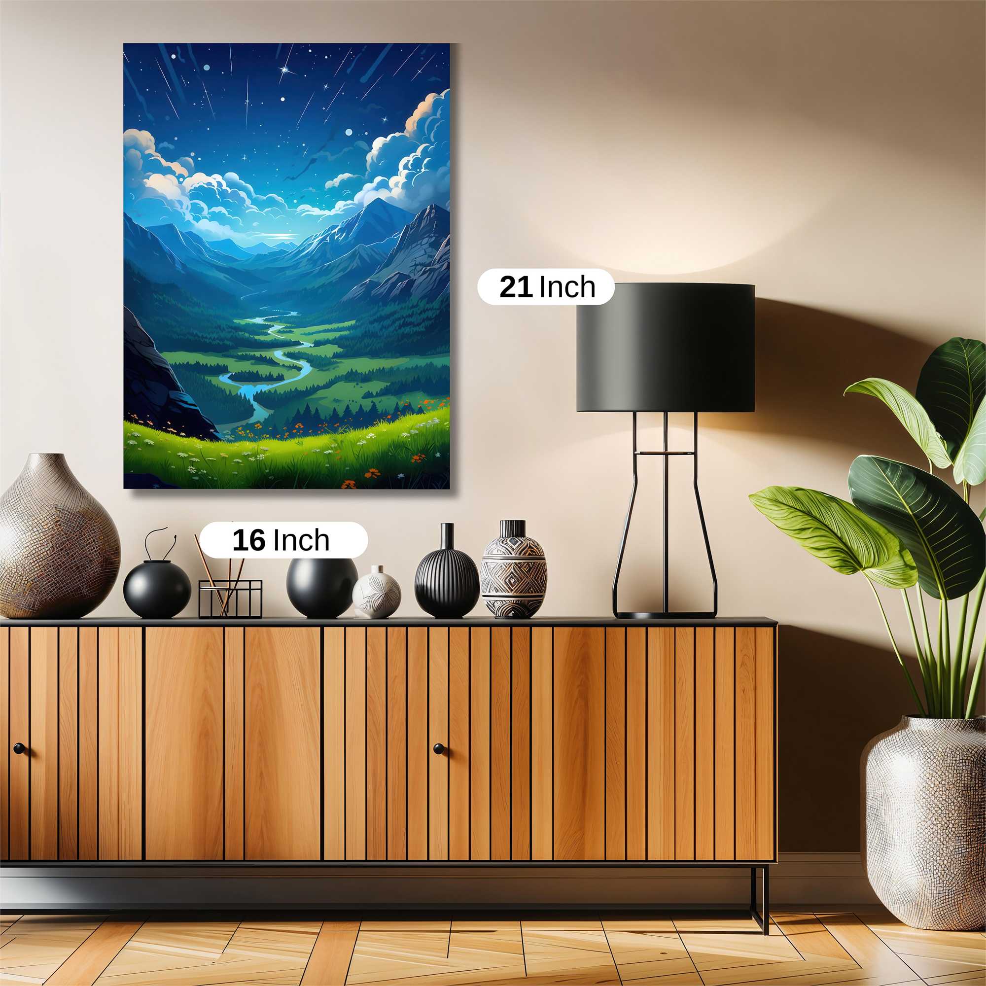 Starlit Serenity Safe Wall Magnetic / M