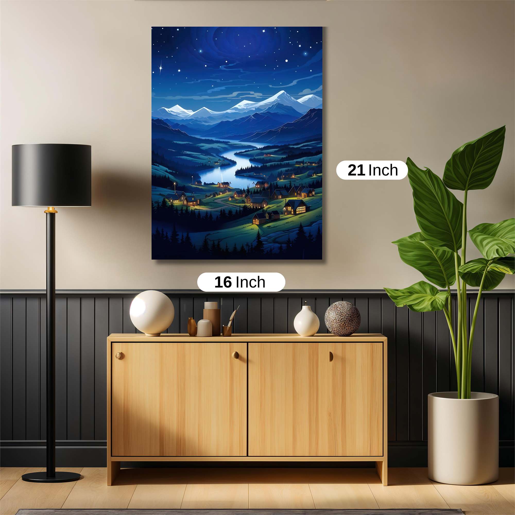 Starlit Serenity Safe Wall Magnetic / M