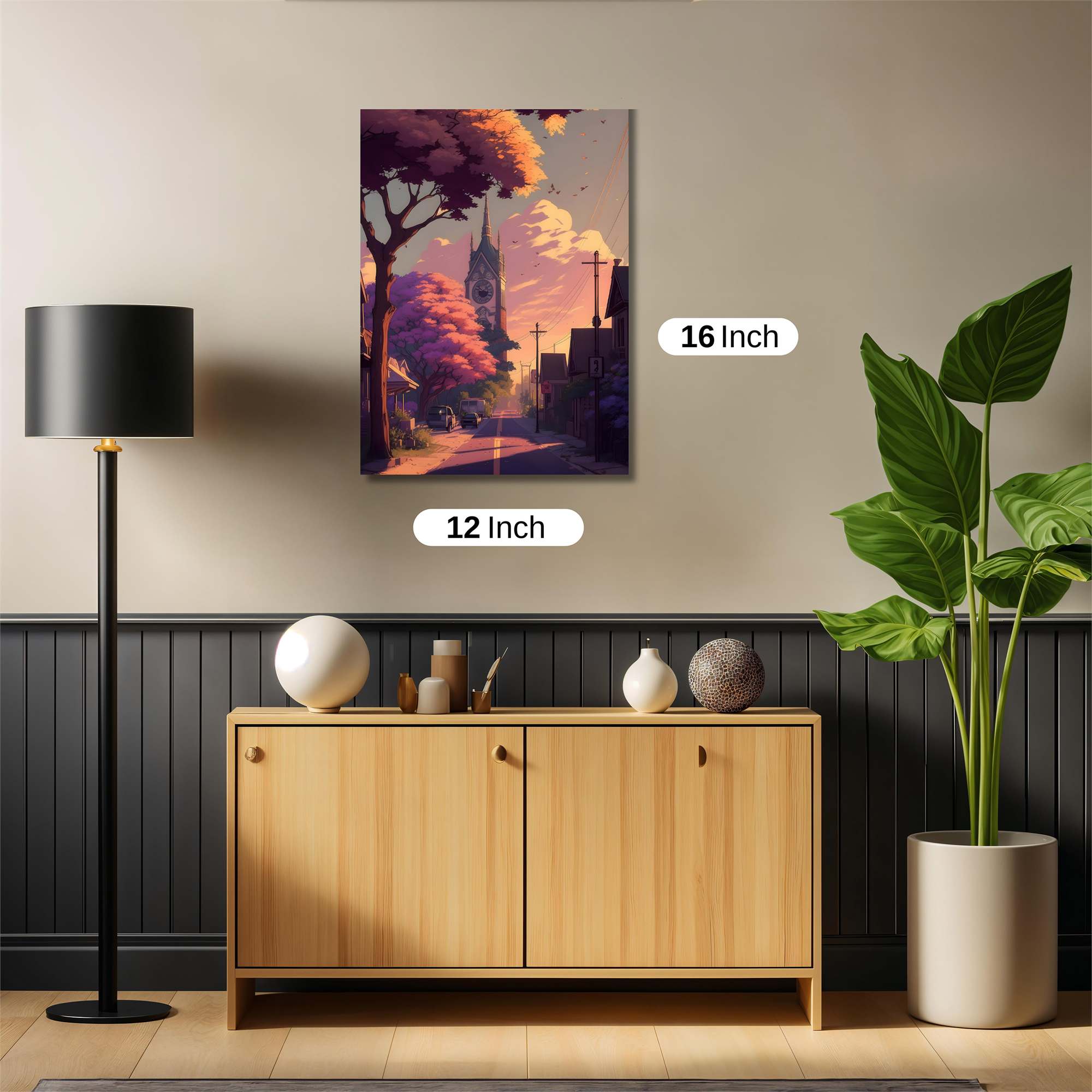 Clocktower Serenity Safe Wall Magnetic / M