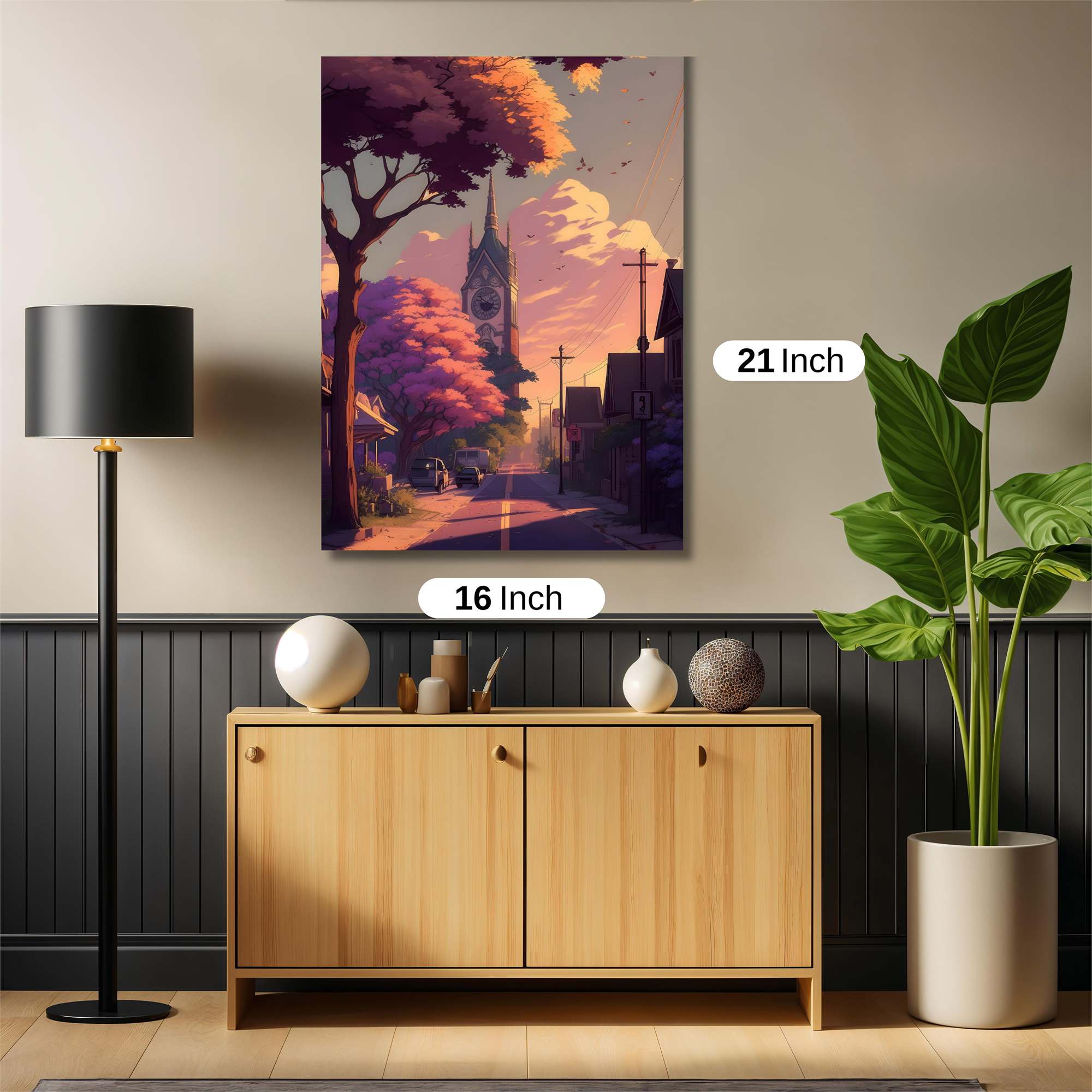 Clocktower Serenity Safe Wall Magnetic / M