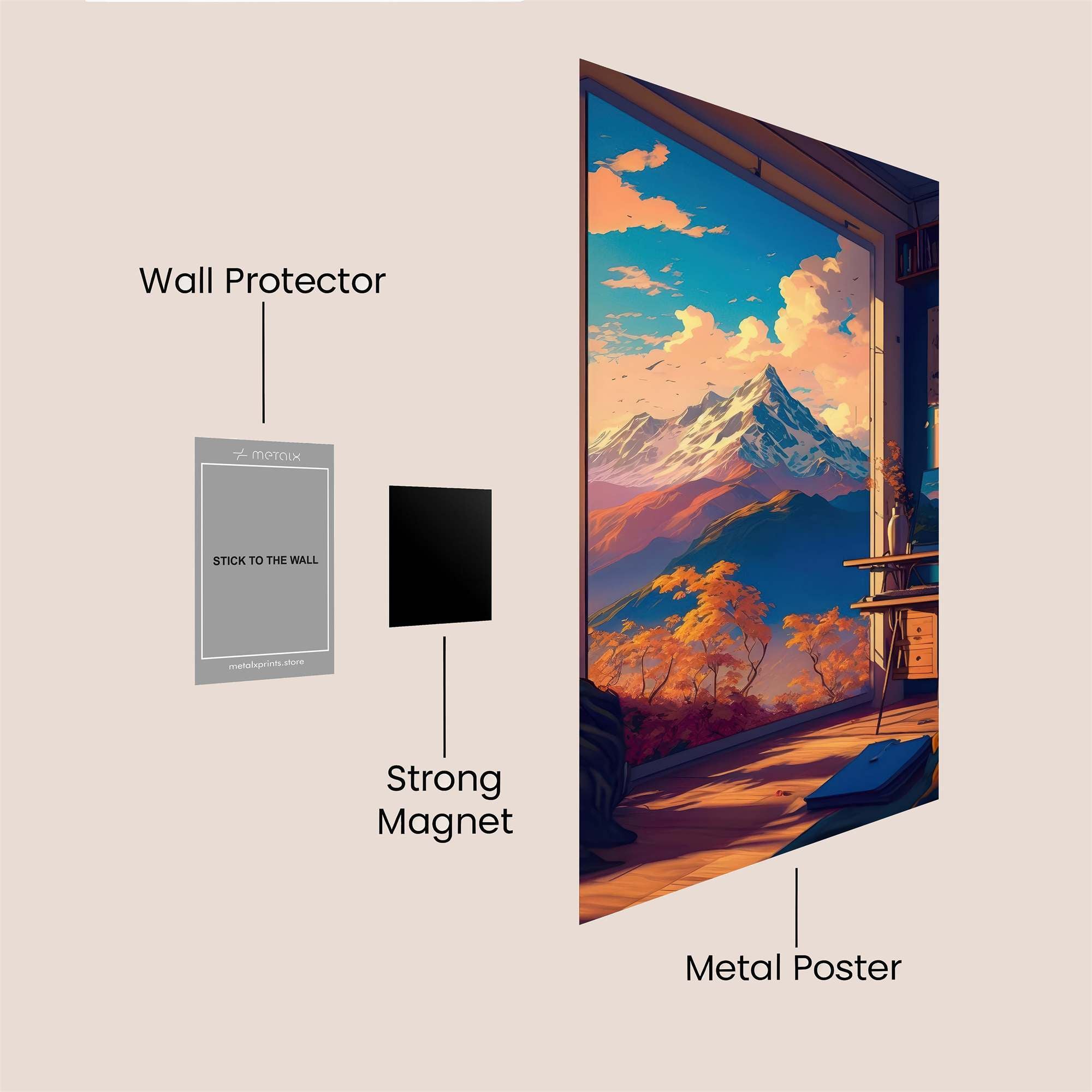 Everest Serenity Safe Wall Magnetic / M
