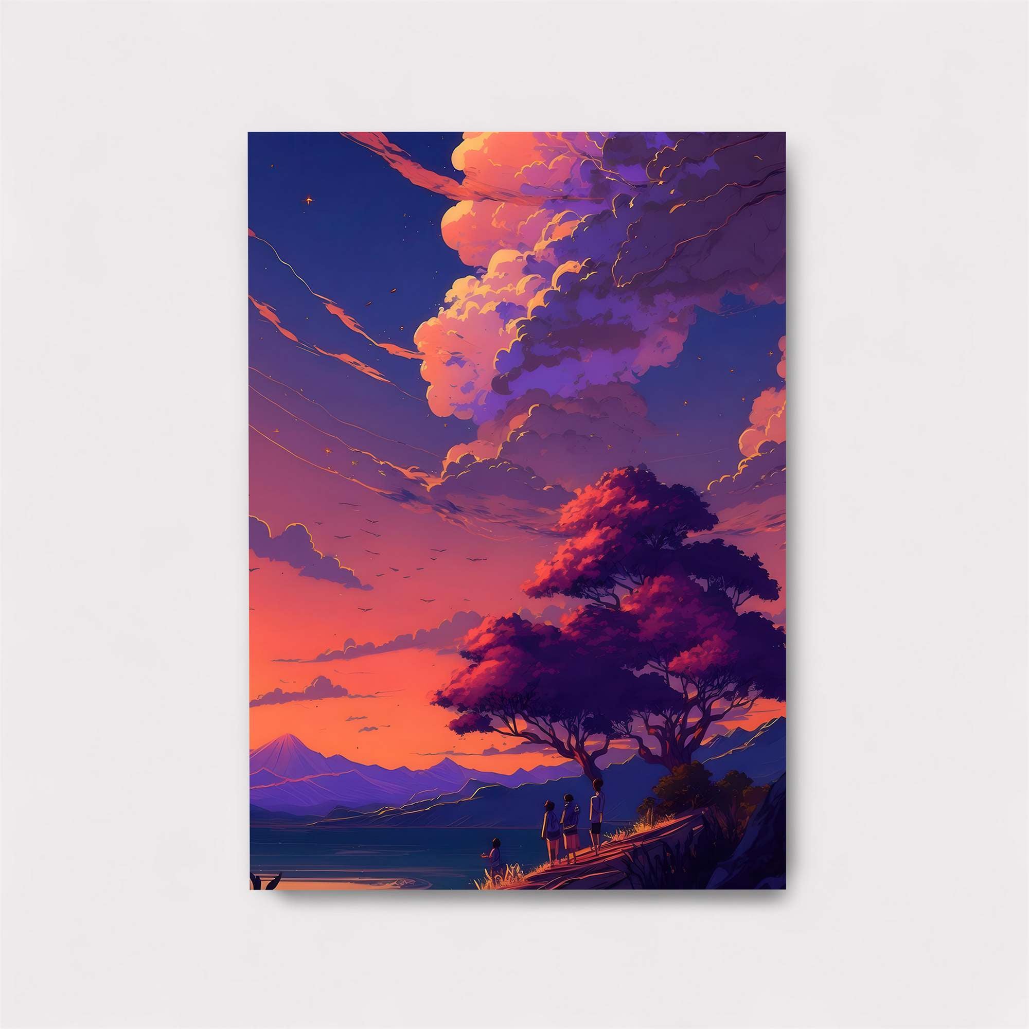 Sunset Serenity Safe Wall Magnetic / M