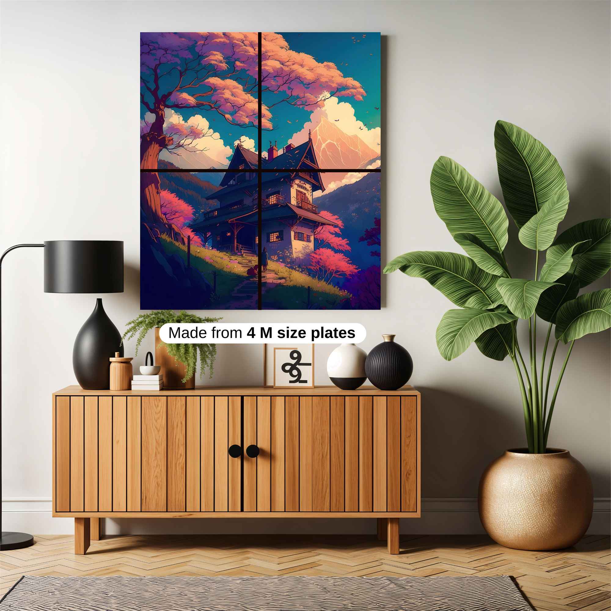 Sakura Serenity Safe Wall Magnetic / M