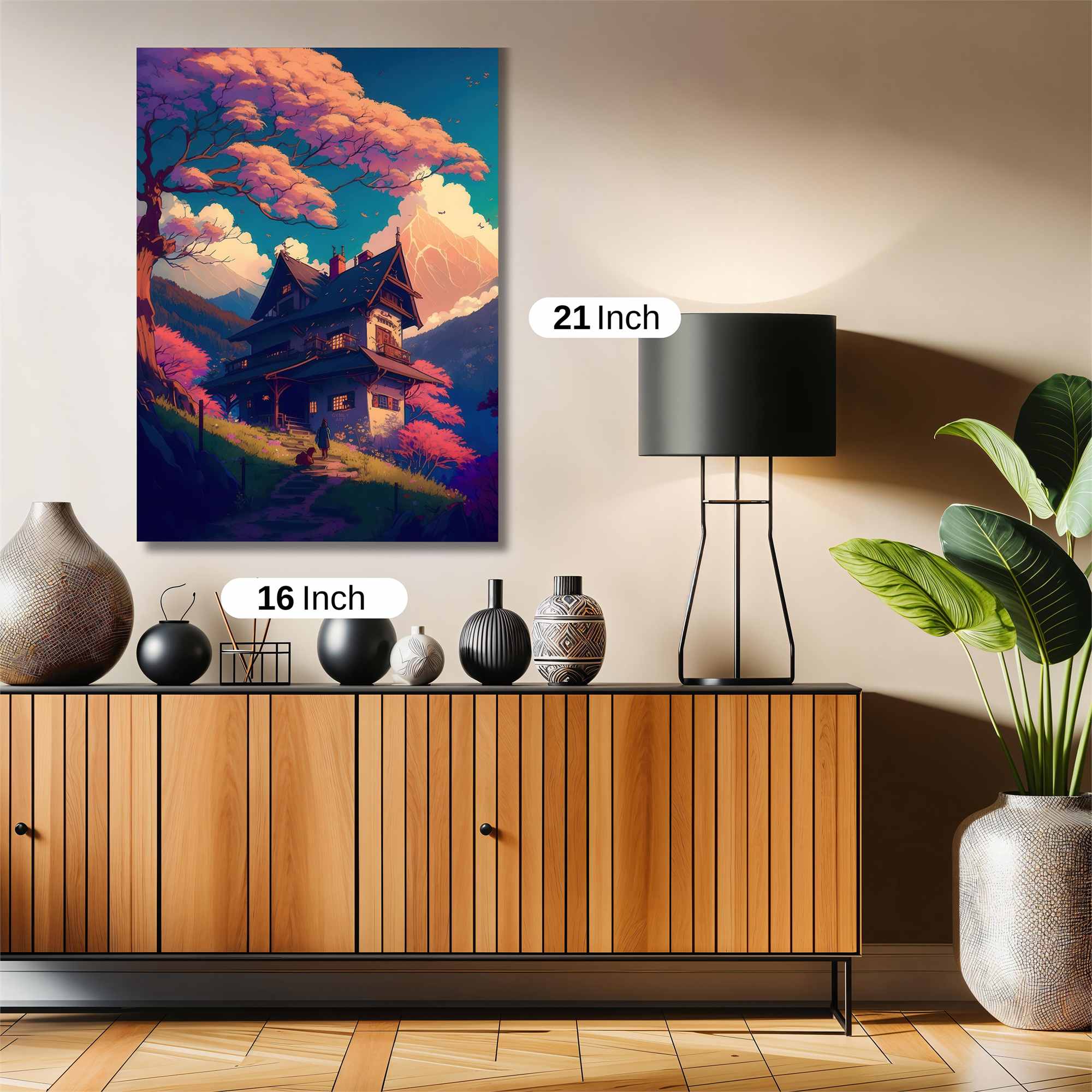 Sakura Serenity Safe Wall Magnetic / M