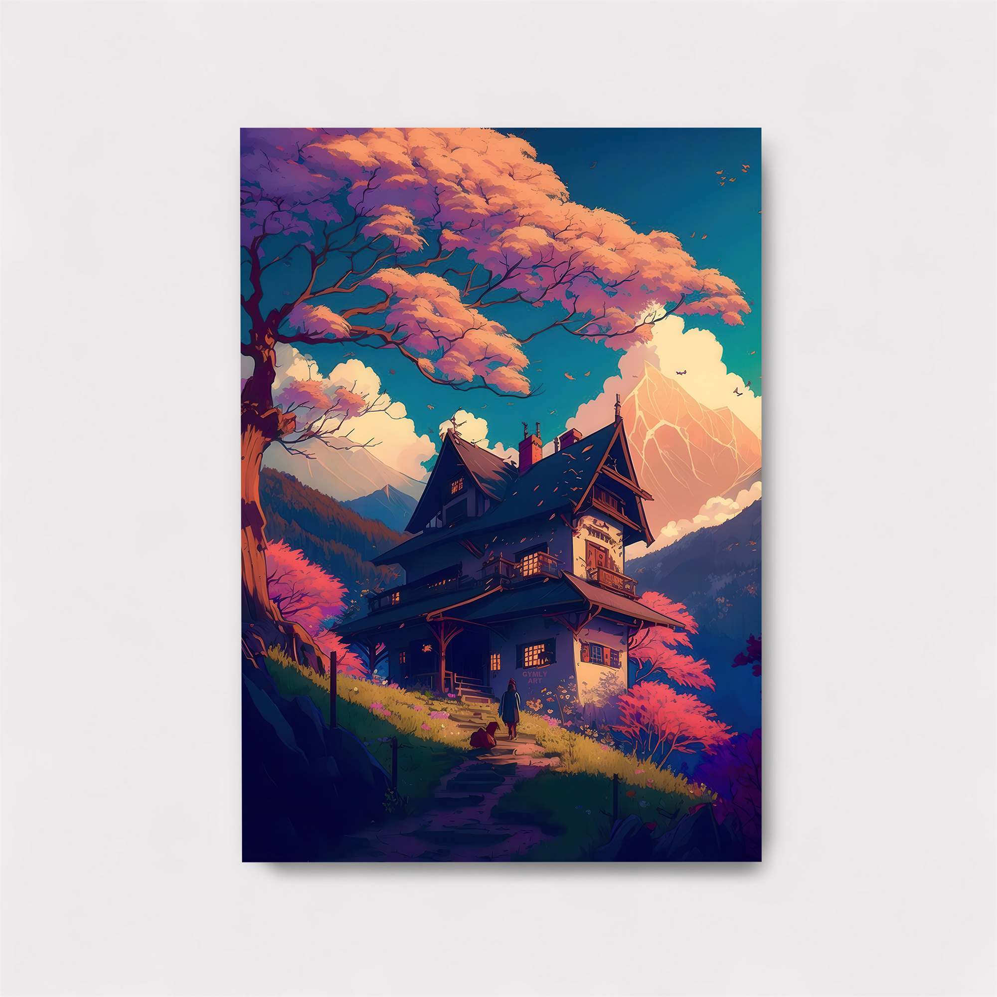 Sakura Serenity Safe Wall Magnetic / M