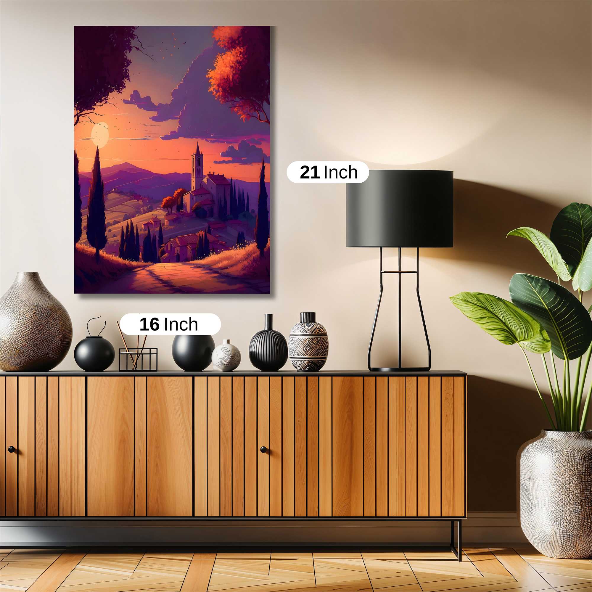 Tuscan Tranquility Safe Wall Magnetic / M