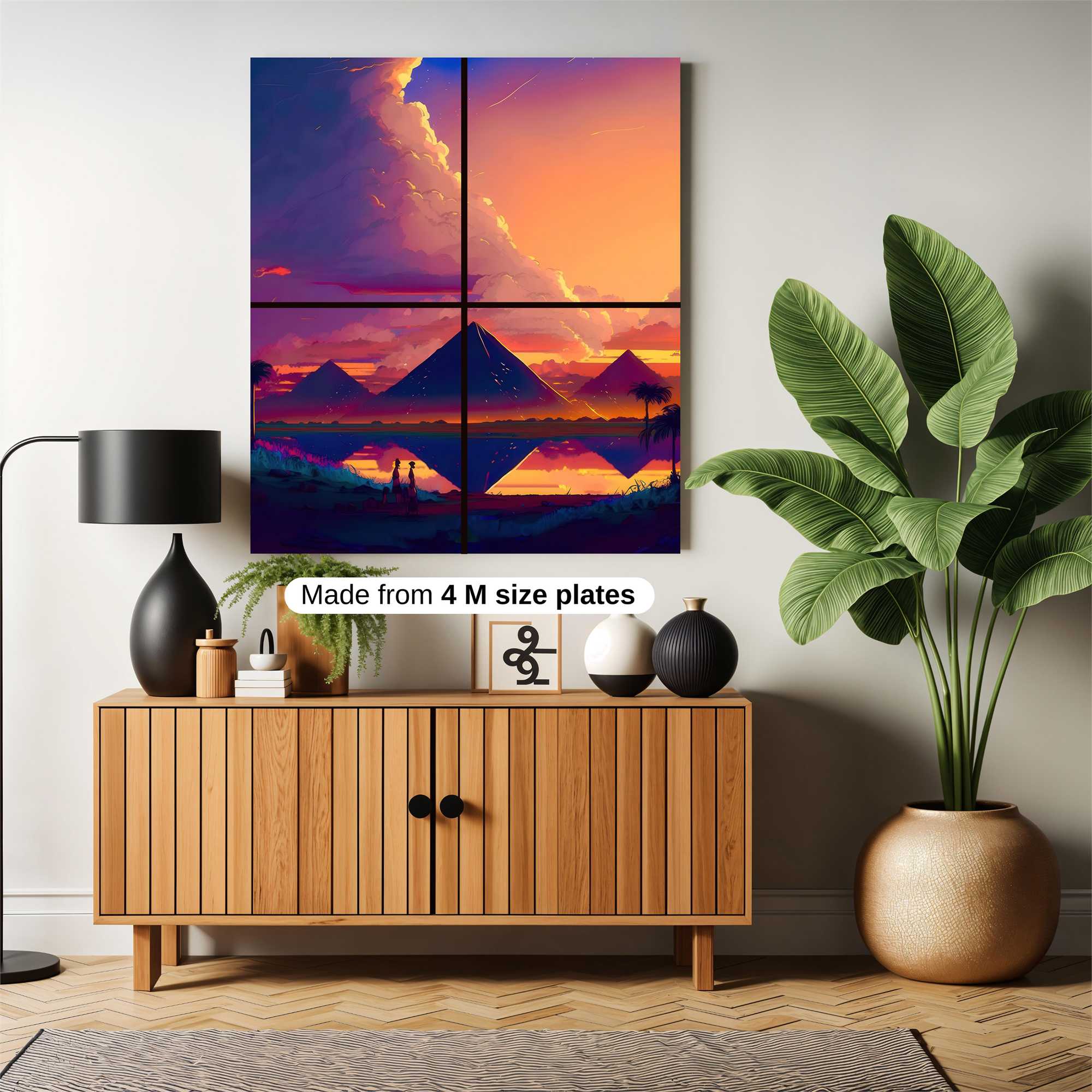Pyramid Serenity Safe Wall Magnetic / M