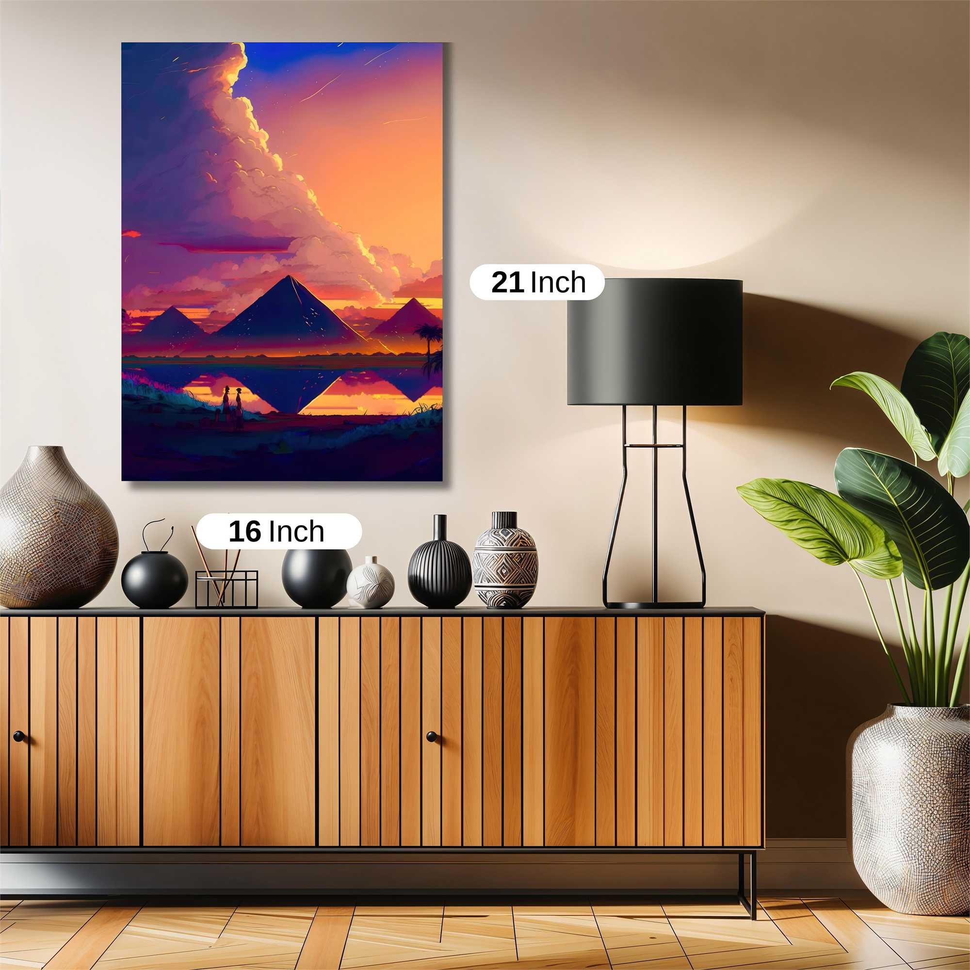 Pyramid Serenity Safe Wall Magnetic / M