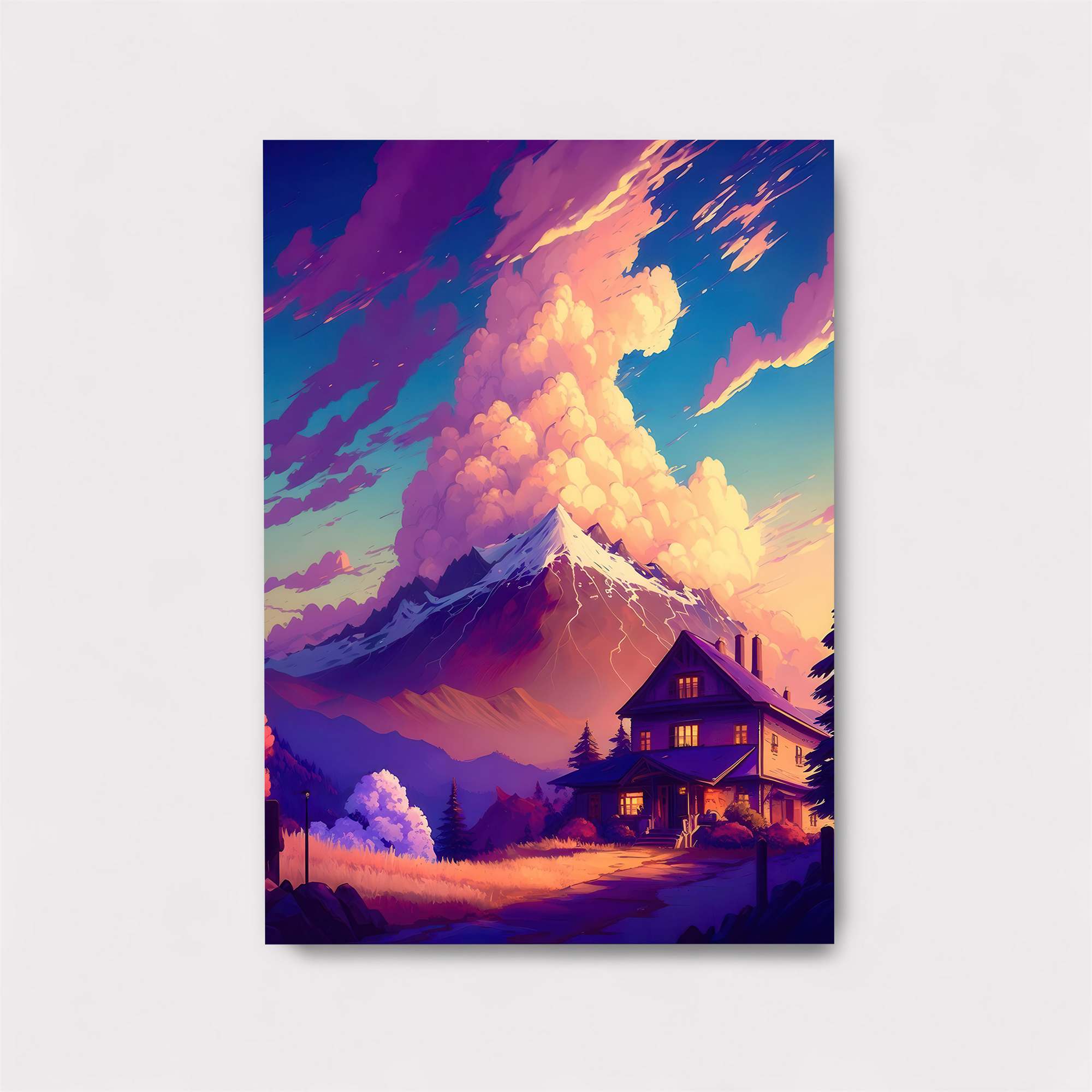 Mountain Serenity Safe Wall Magnetic / M