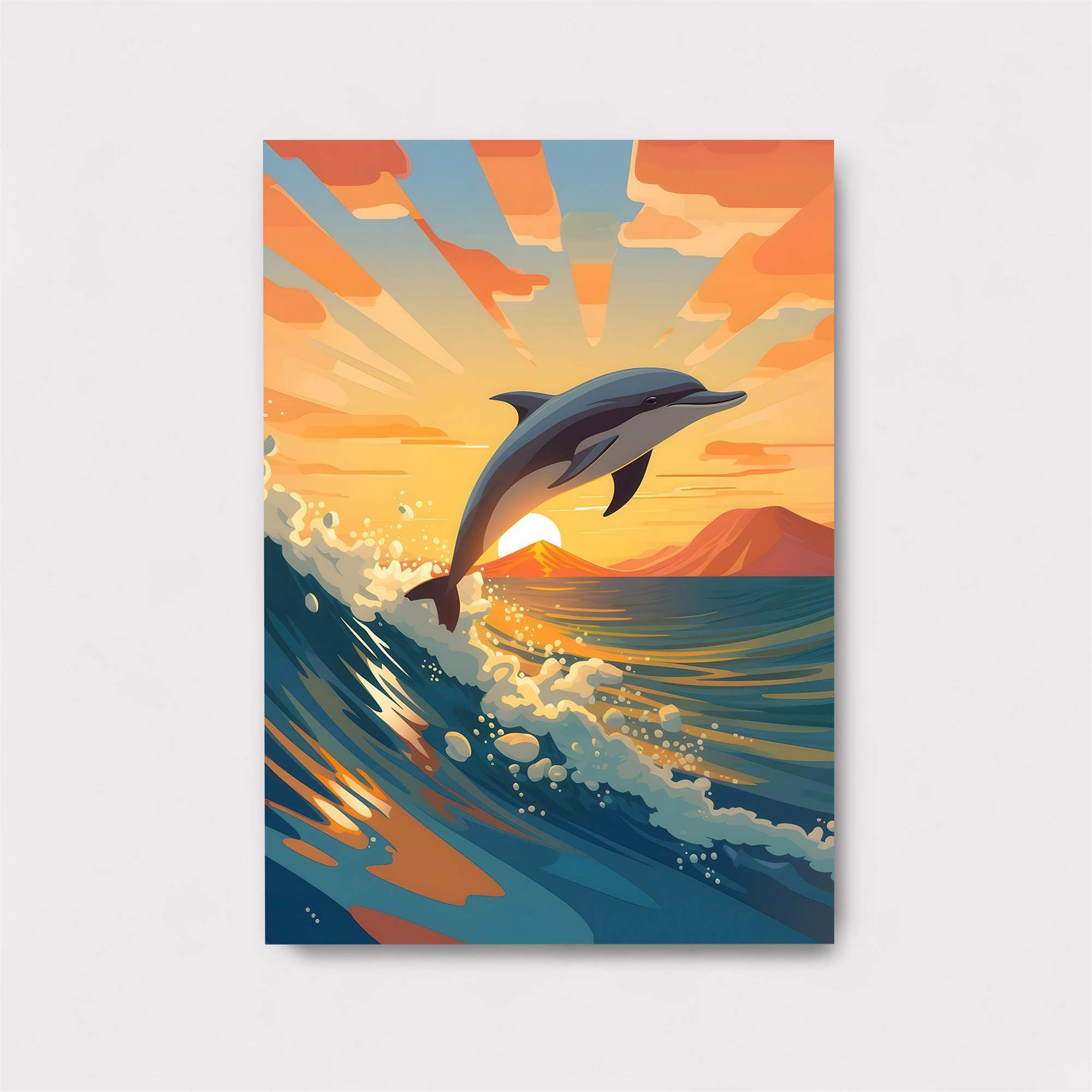 Dolphin Radiance Safe Wall Magnetic / M