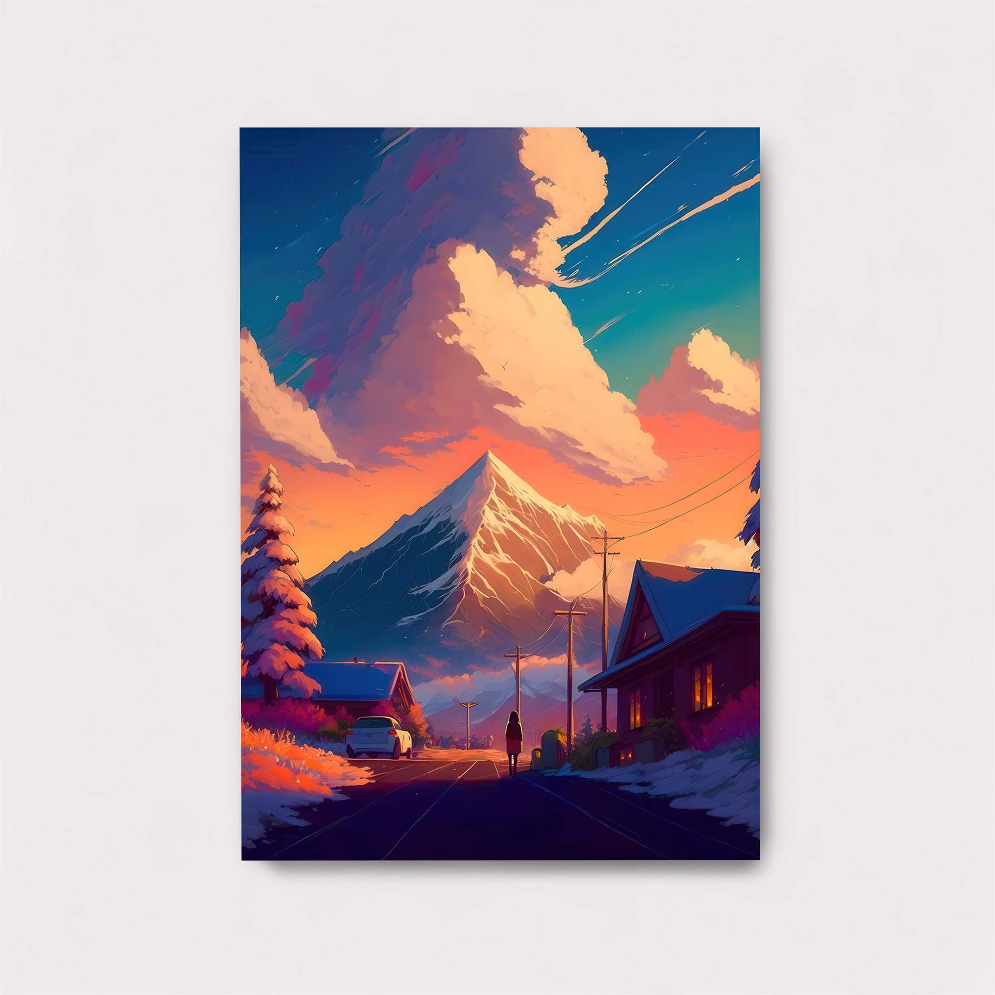 Mountain Serenity Safe Wall Magnetic / M