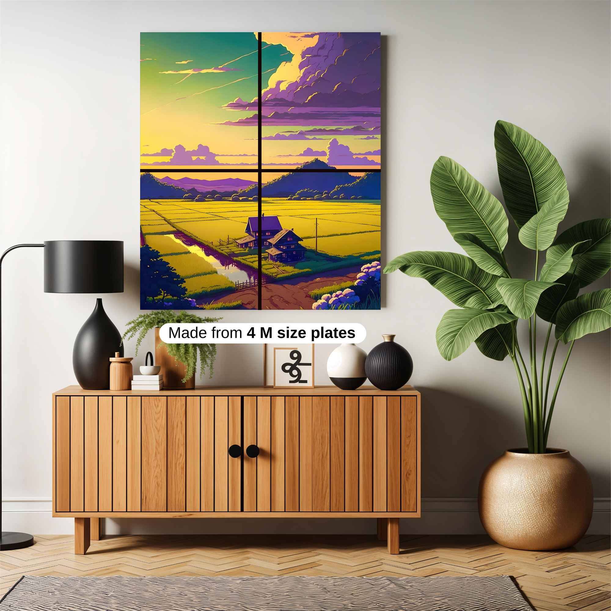 Sunset Serenity Safe Wall Magnetic / M