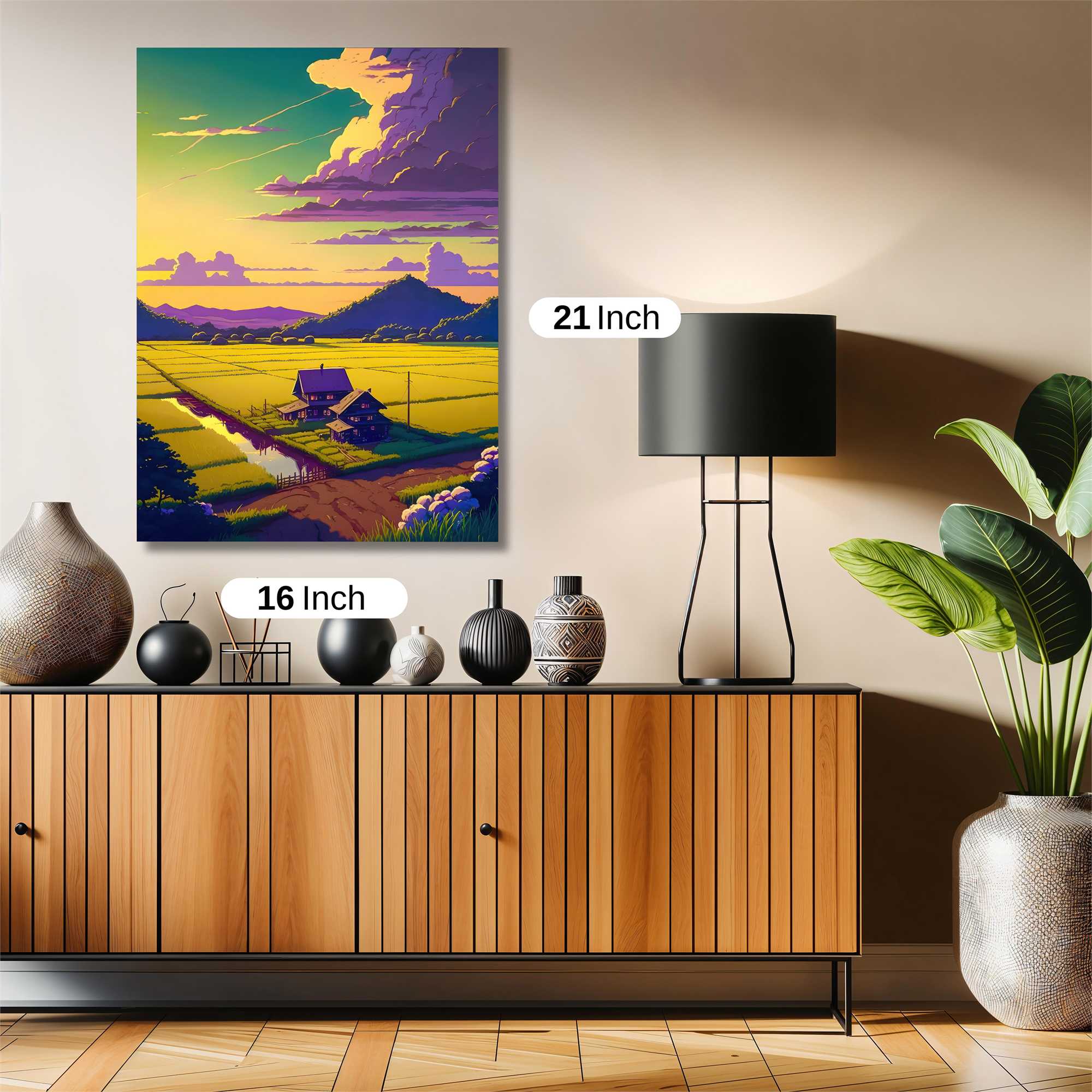 Sunset Serenity Safe Wall Magnetic / M