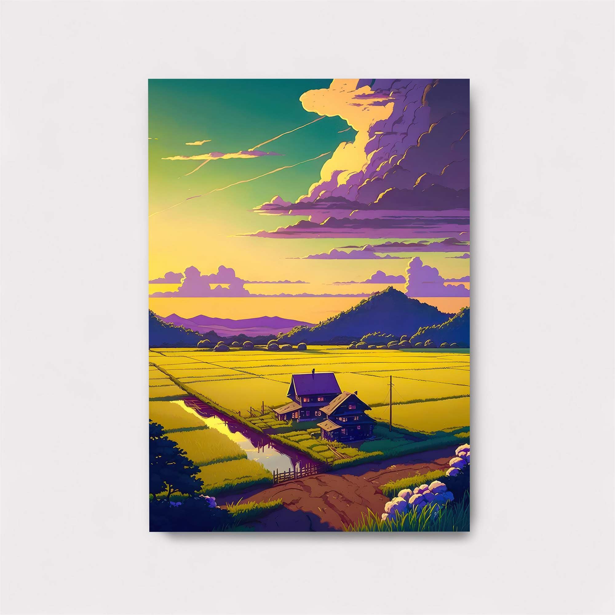 Sunset Serenity Safe Wall Magnetic / M