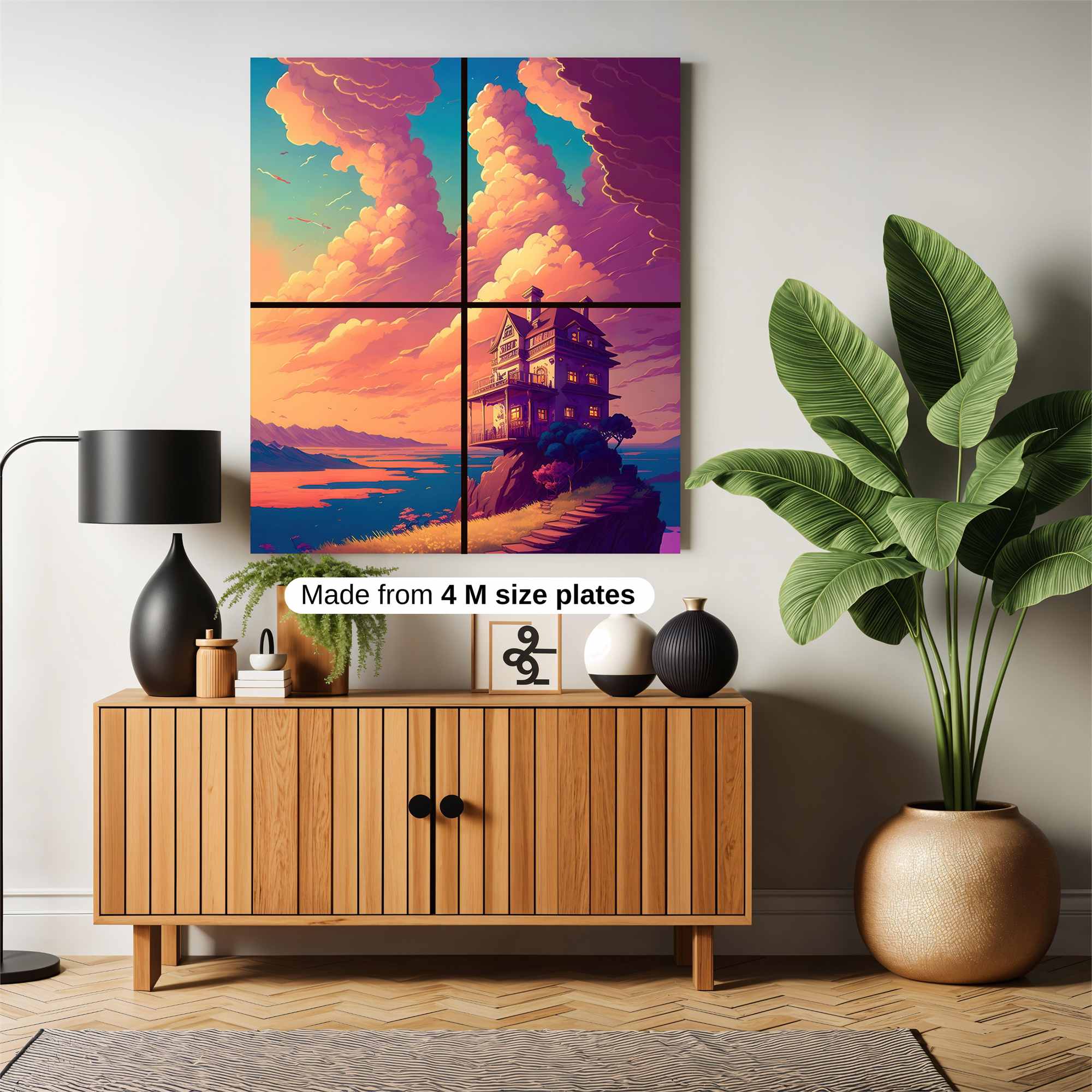 House Dreamscape Safe Wall Magnetic / M