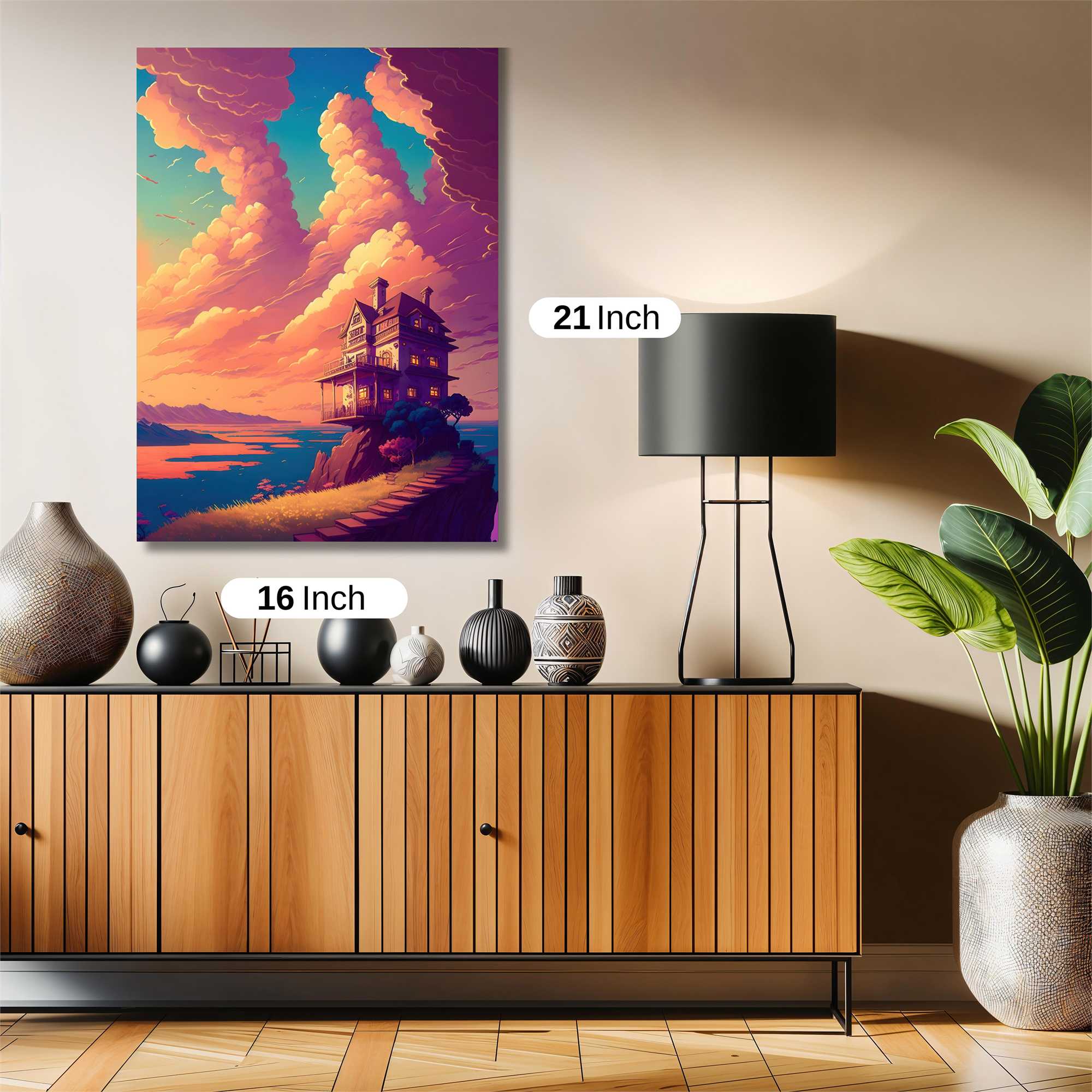 House Dreamscape Safe Wall Magnetic / M